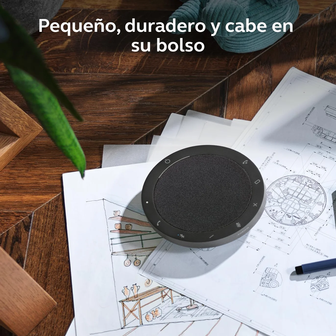 Jabra Speak2 55 Altavoz Inalámbrico Bluetooth Certificado MS Teams Gris Oscuro