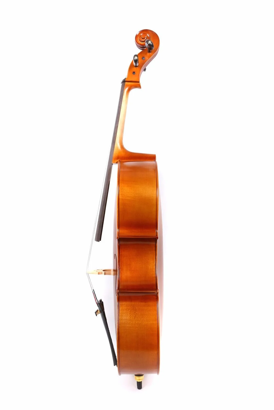 Yinfente Advance - Violonchelo 4/4 hecho a mano con madera de abeto de arce, piezas de violonchelo de madera de ébano con bolsa de violonchelo para niños y adultos