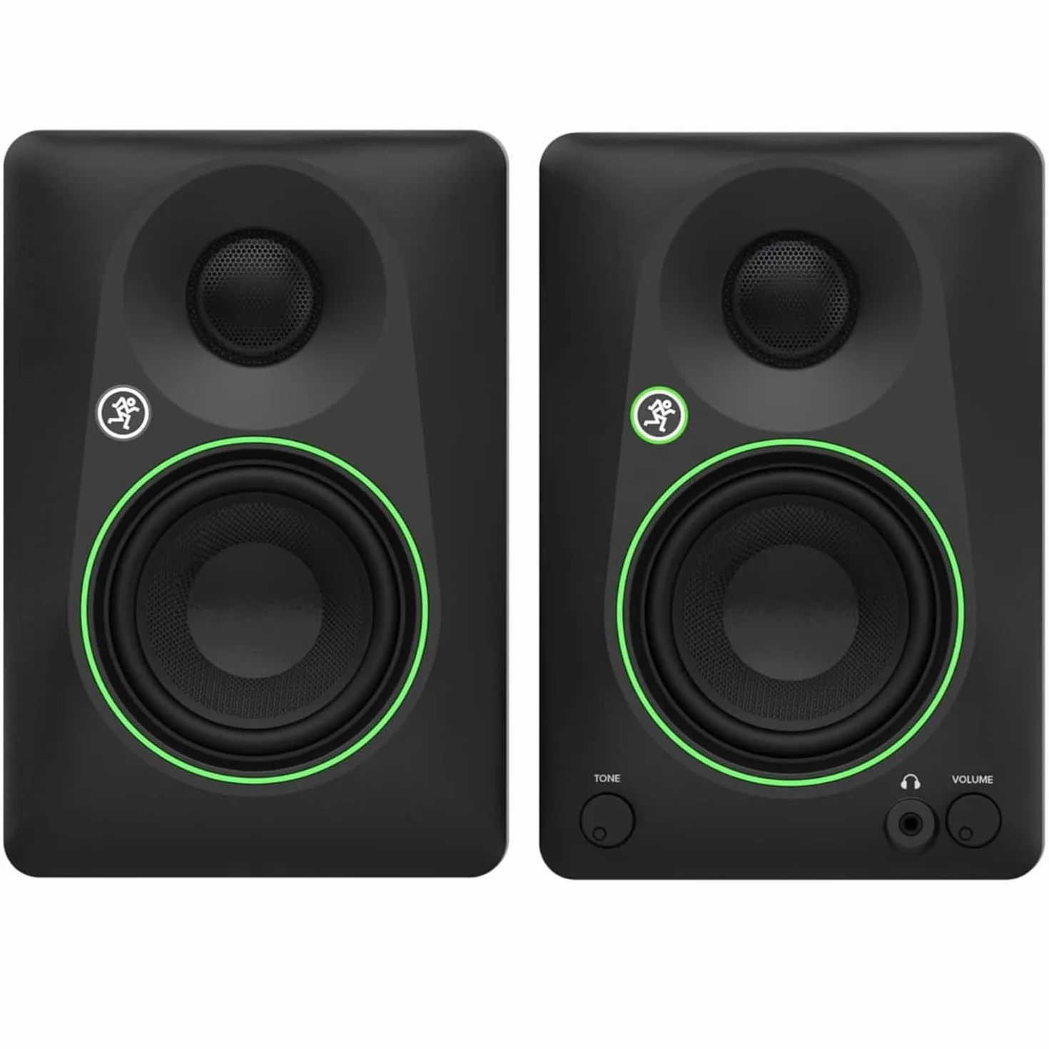 Mackie CR3.5BT - Monitores activos de estudio de 2 vías, altavoz Bluetooth con 2 cables keepdrum jack