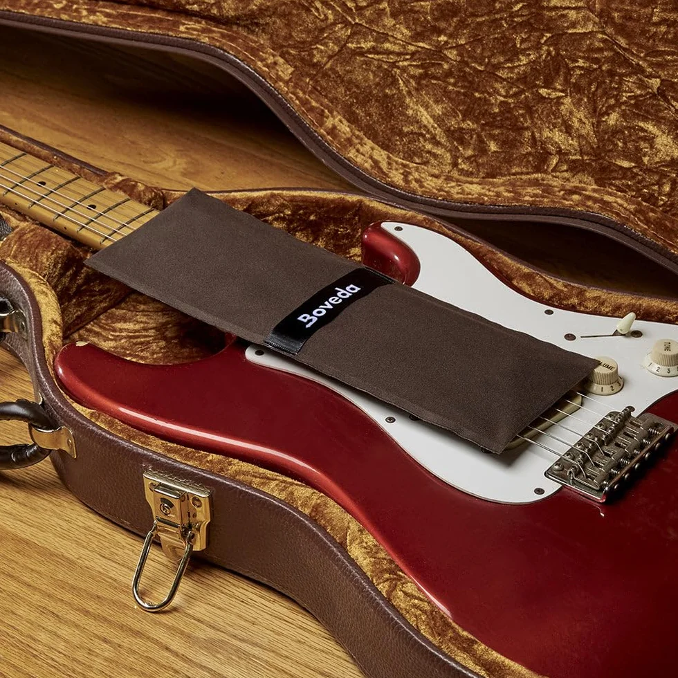 Boveda Kit de iniciación de música grande – (3) 49% RH estándar Boveda – control de humedad bidireccional ideal para la mayoría de los climas, para guitarras y otros instrumentos de madera grandes