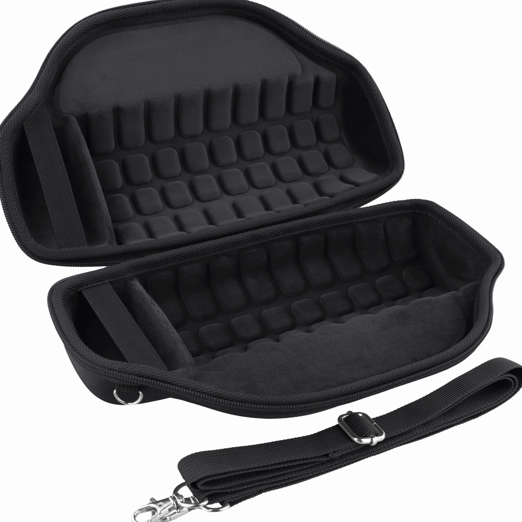 co2CREA Duro Viajar Estuche Funda para JBL Charge 6 Altavoz inalámbrico portátil con Bluetooth Correa Desmontable para Hombros (Caja Solo)