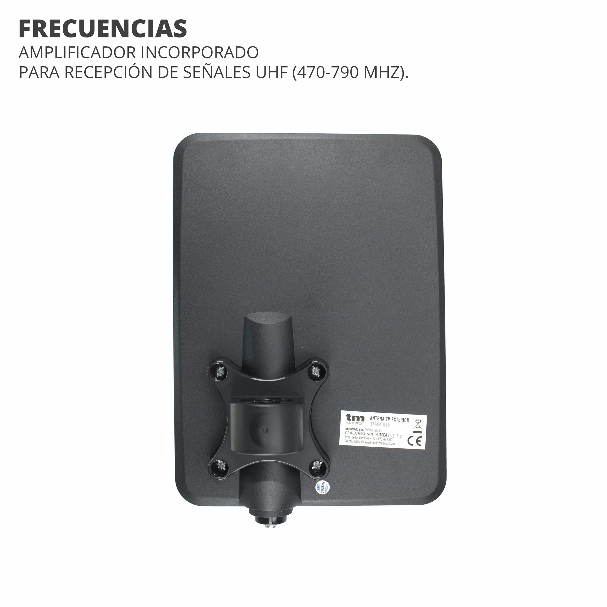 TM ELECTRON Antena DE TV Exterior
