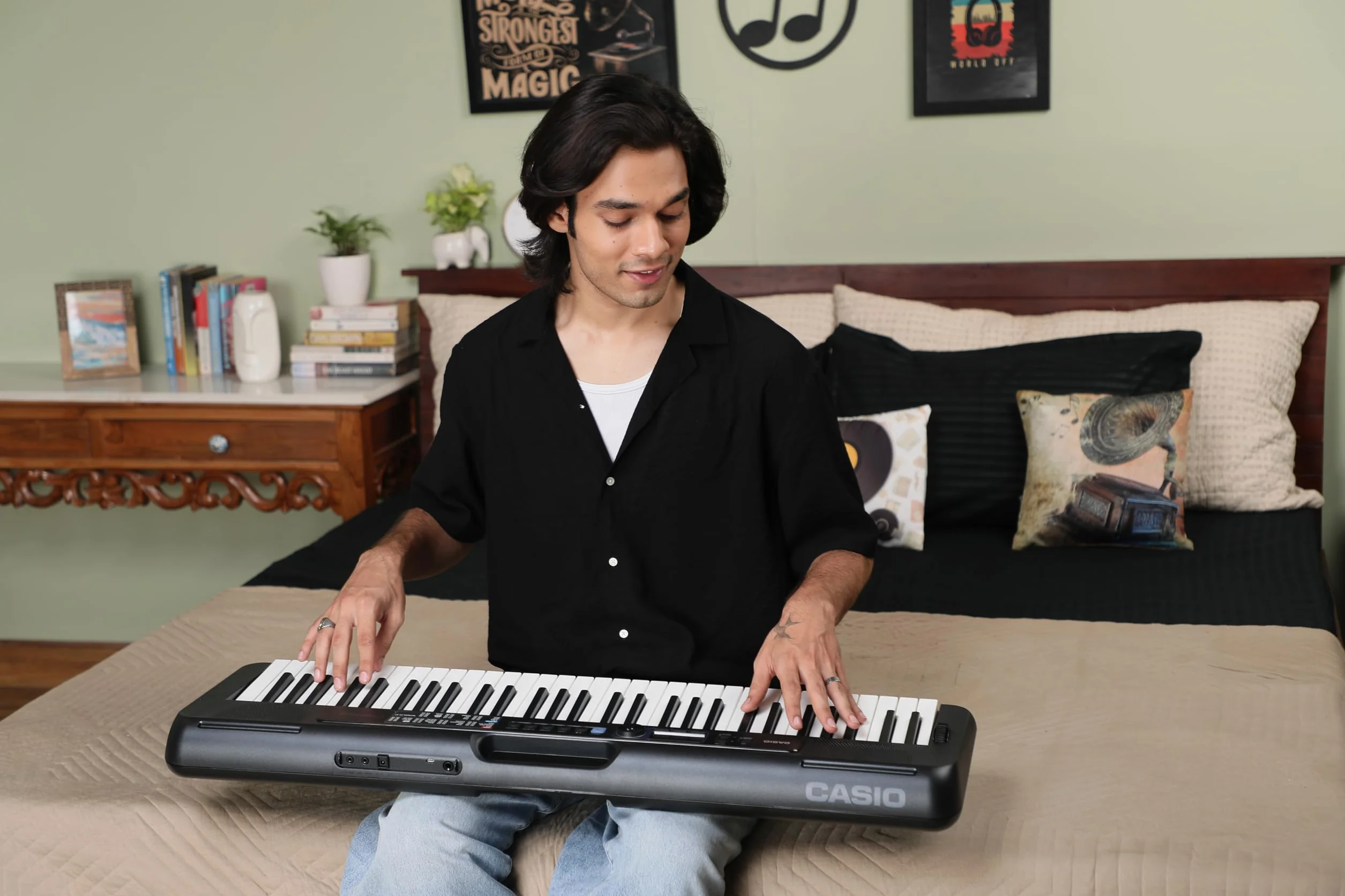 CASIO Tone CT-S300- Teclado musical, color negro