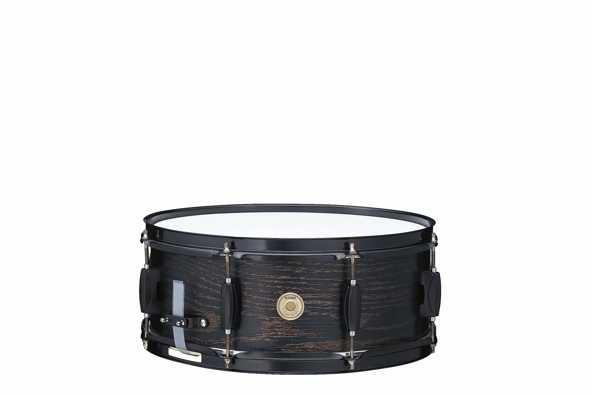 Tama Woodworks Snare Drum - Envoltura de roble negro (14" x 5,5")