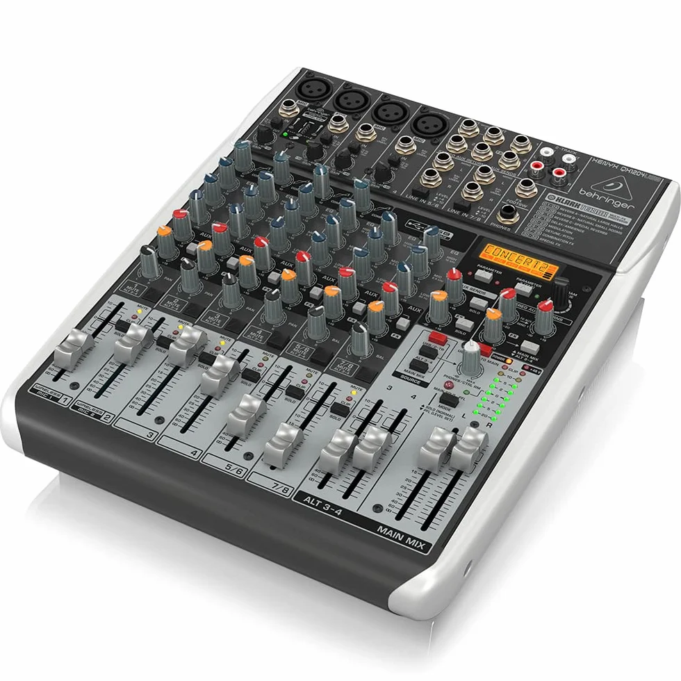 Behringer XENYX QX1204USB DJ - Mezclador para DJ