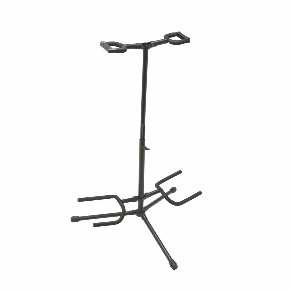OnStage On-Stage GS7221BD Deluxe - Soporte doble plegable para guitarra