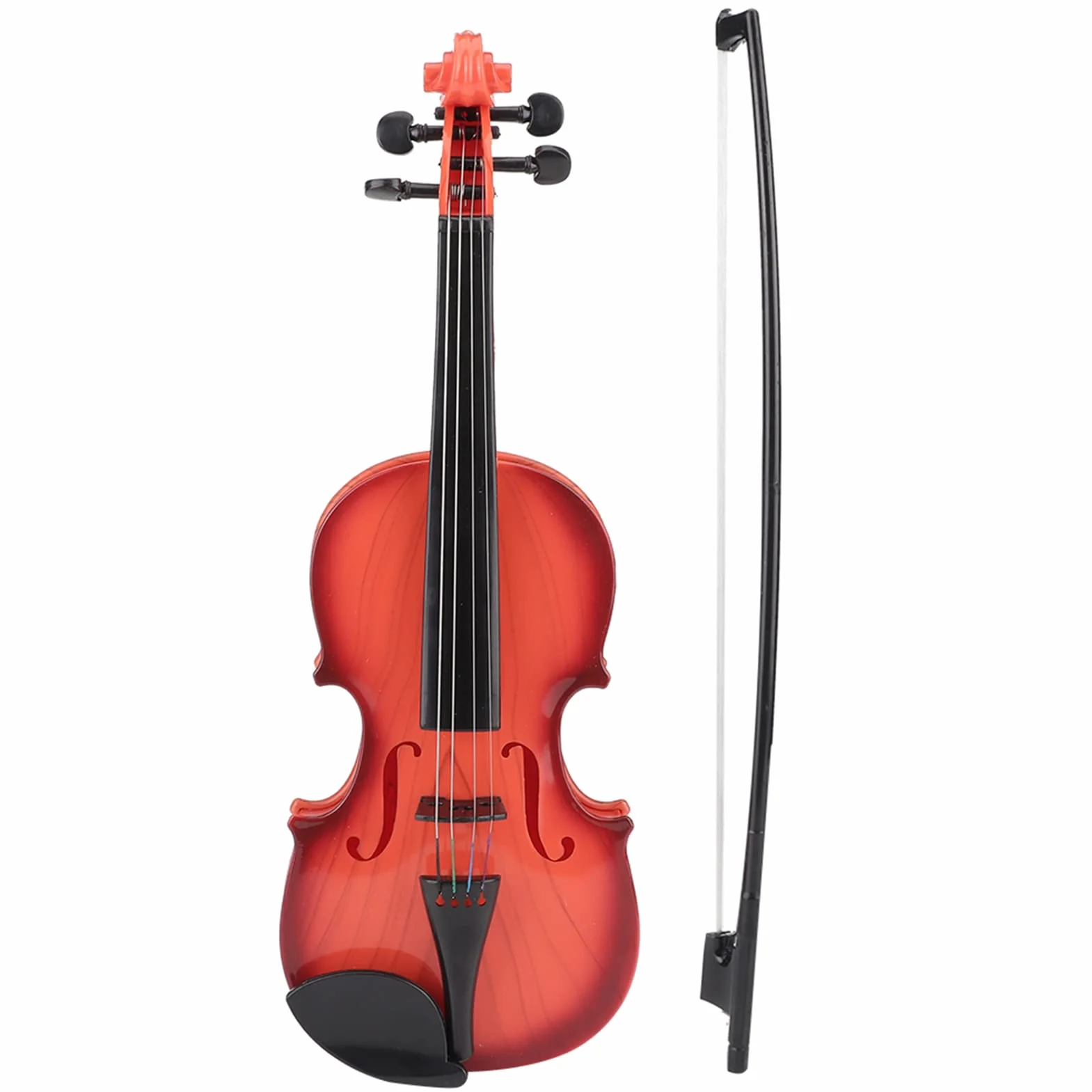 Violín de Práctica Musical de Violín Simulado, Instrumento Musical de Cuerda Ajustable para Principiantes para Principiantes Kit de Violín Instrumento Musical Mano de Obra
