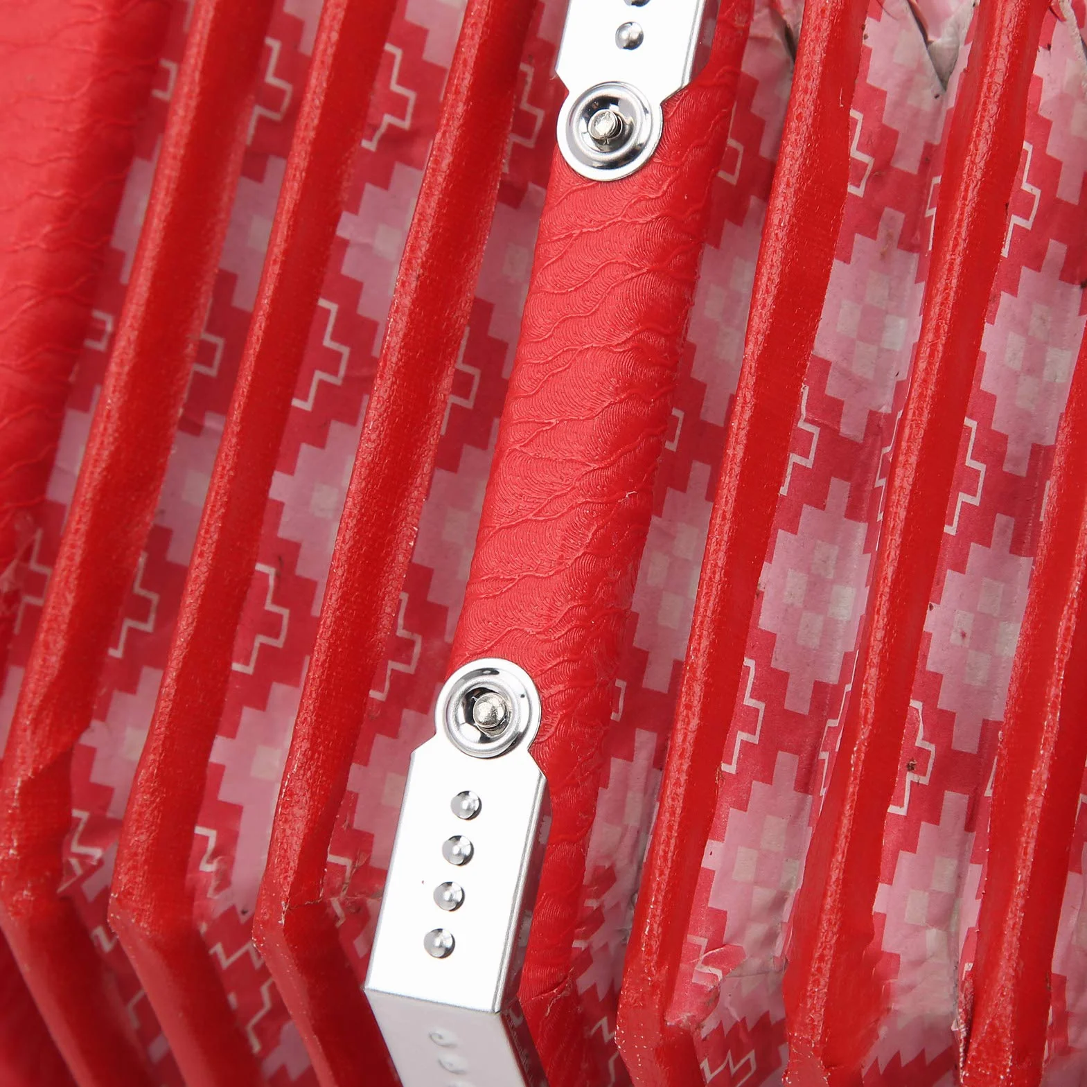 Concertina Concertina Instrumento Portátil 3 Colores, para Música(red)