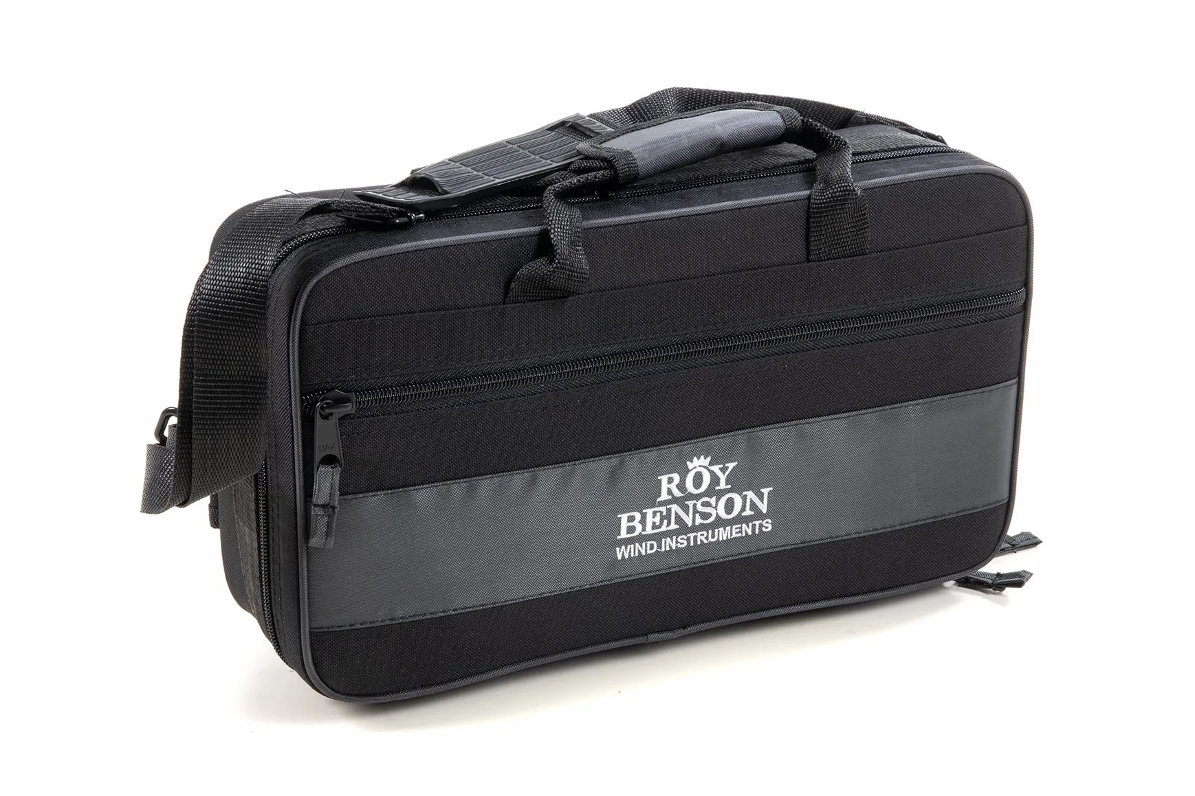 Roy Benson Clarinete Sib CB-217 (con sistema Boehm, cuerpo de ebonita, mecanismo niquelado, incluye accesorios de cuidado y estuche rectangular, con juego de mochila)
