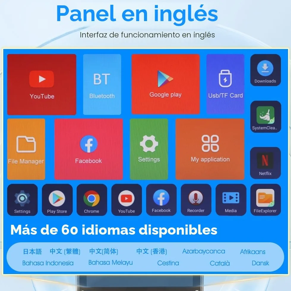 Máquina de karaoke con pantalla táctil para mostrar letras, pantalla de proyección, altavoz Bluetooth, micrófono, set con WiFi incorporado, adecuado para reuniones, fiestas, canto, concursos