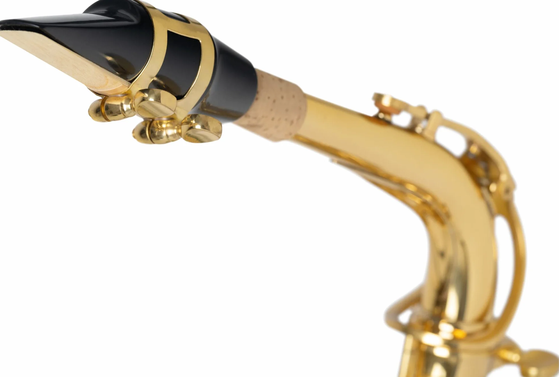 Classic Cantabile Winds AS-450 Saxofón Alto en Es - Afinación Eb - Llave de Fa sostenido alta - Set ahorro incl. 10 cañas para saxofón