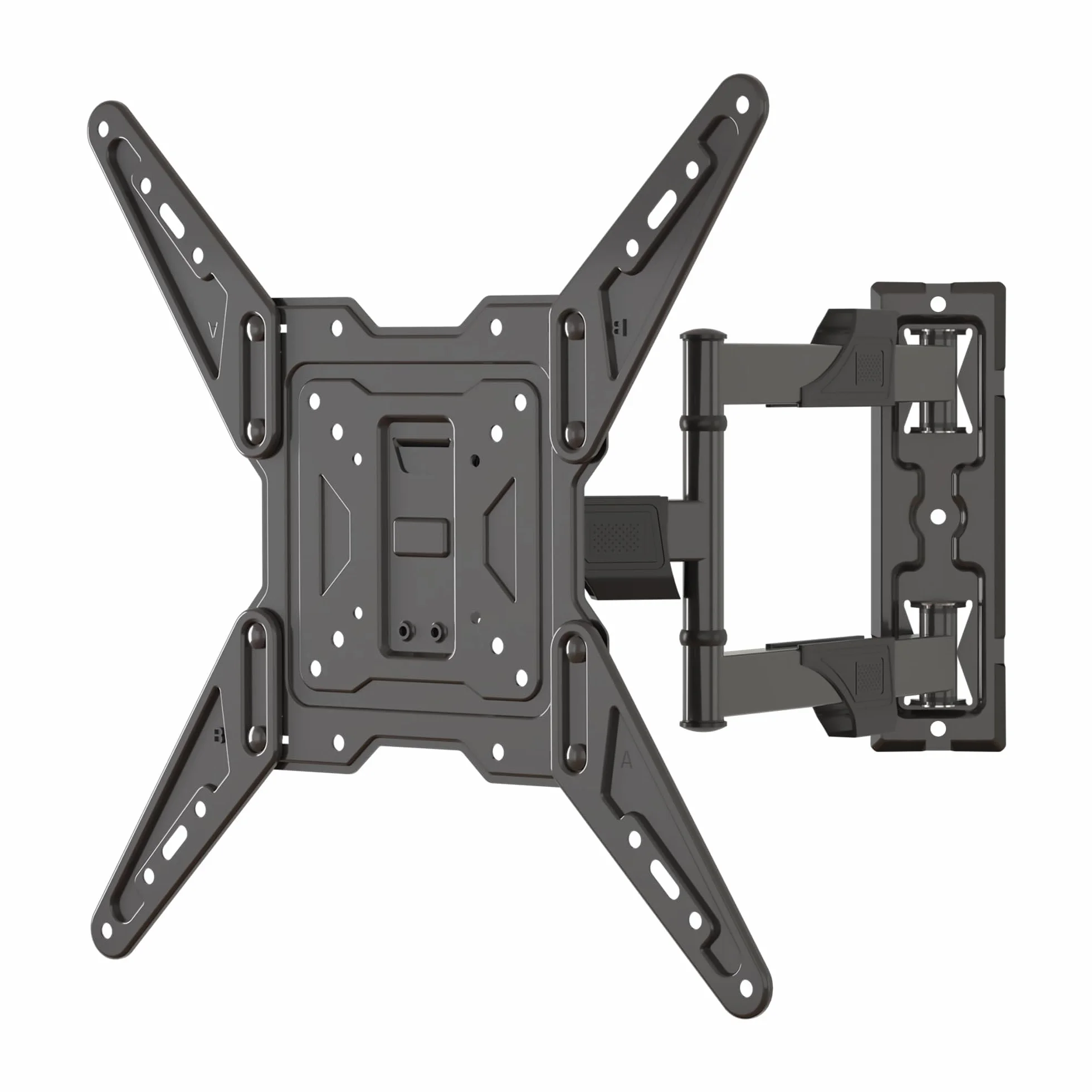 XINLEI Soporte TV Pared para Pantallas 26-55 Pulgadas LCD LED Curvos, Articulado Giratorio Inclinable Rotación VESA 400x400mm