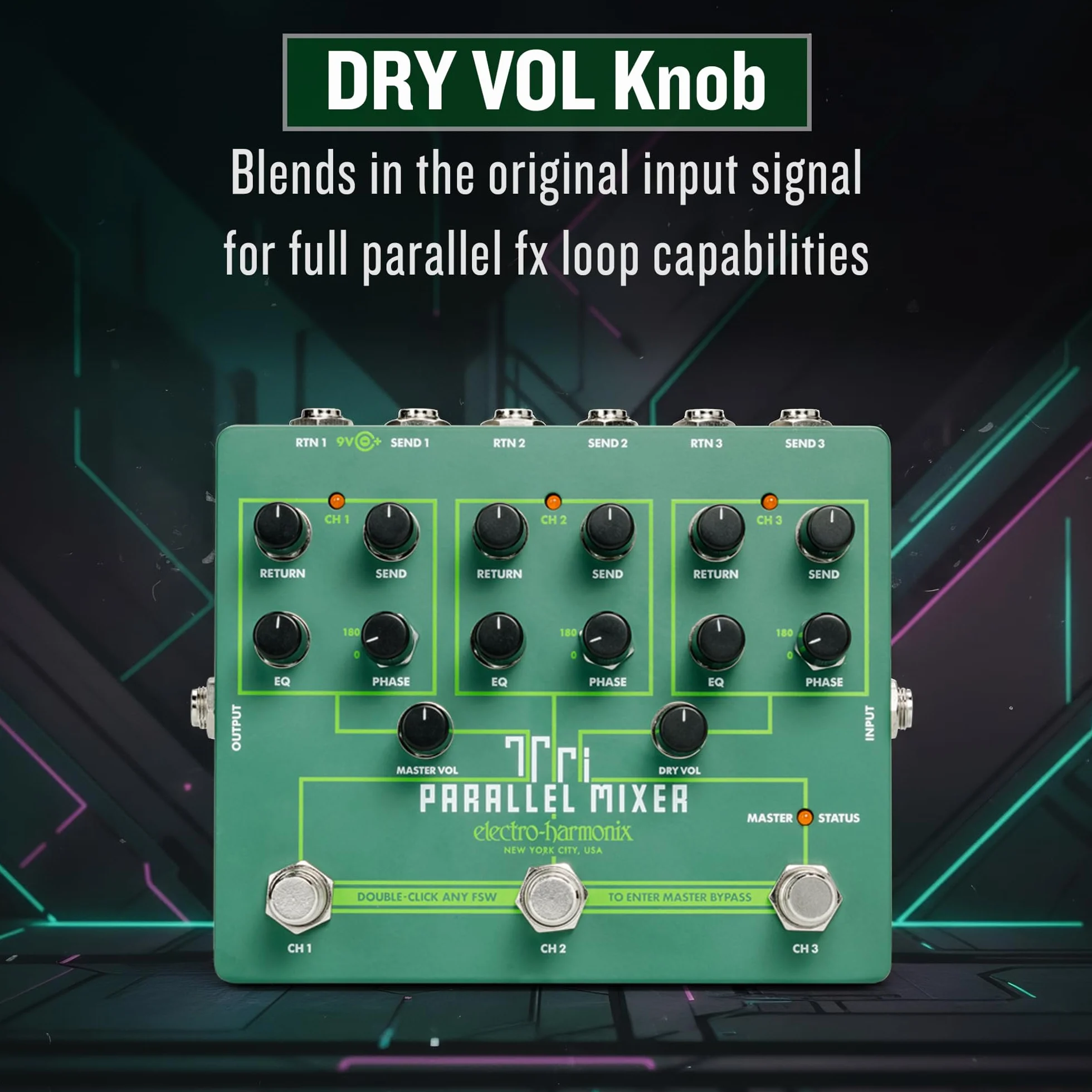 Electro Harmonix Tri Parallel Mixer