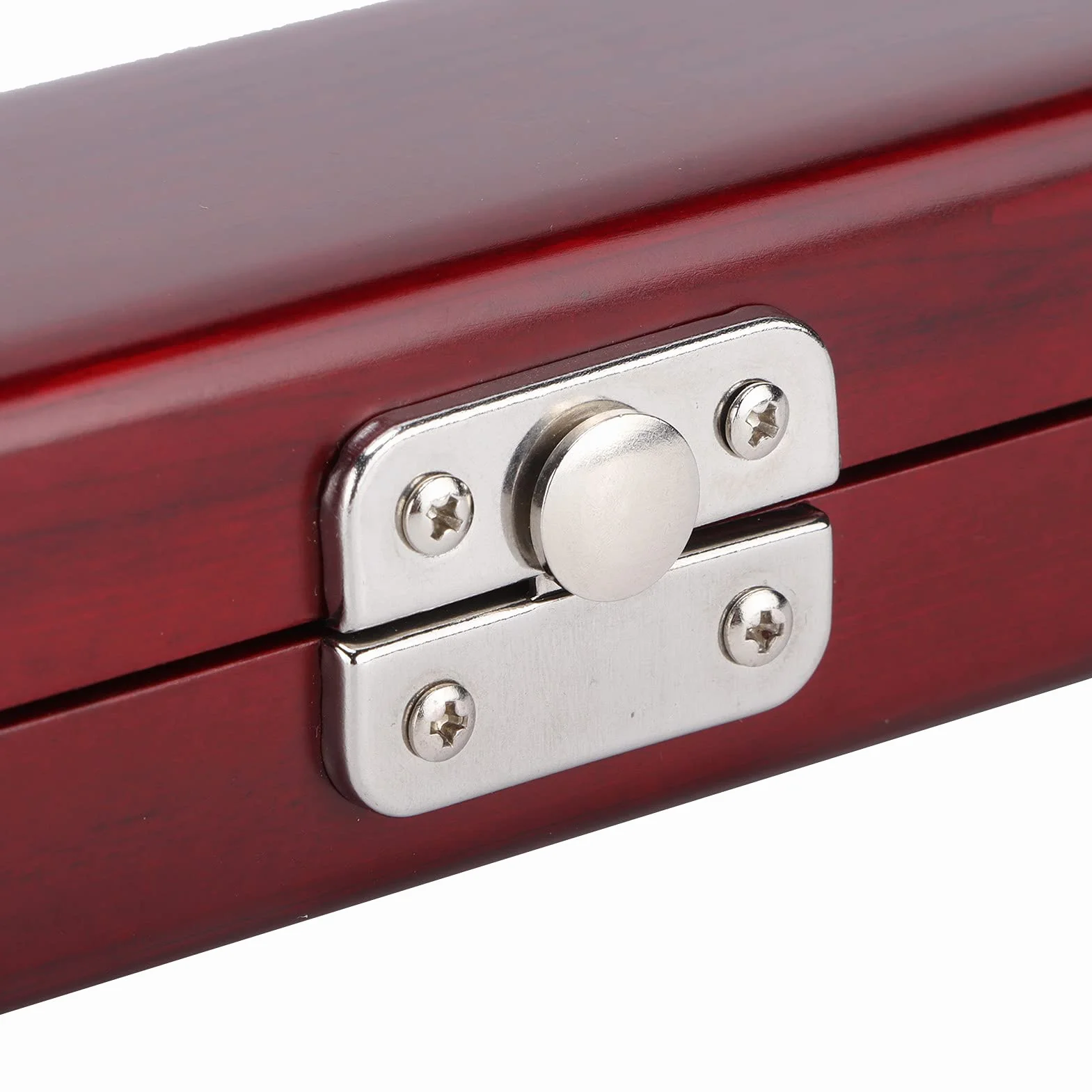 Yctze Caja para Batuta - Estuche de Madera para Almacenamiento de Batuta de Director para Músicos, Caja Protectora para Musical con Cierre Seguro, Elegante Diseño de Madera Compuesta para un Fácil