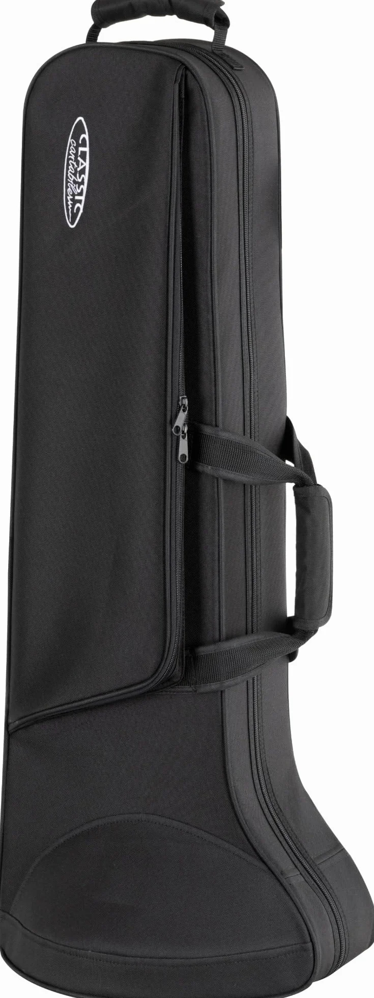 Classic Cantabile Bolsa para trombón Infantil - Práctico Bolsa Acolchado con Correas, Mochila Impermeable y Resistente al desgarro -Ligero Estuche para Todos Trombones comunes de Estudiantes - Negro