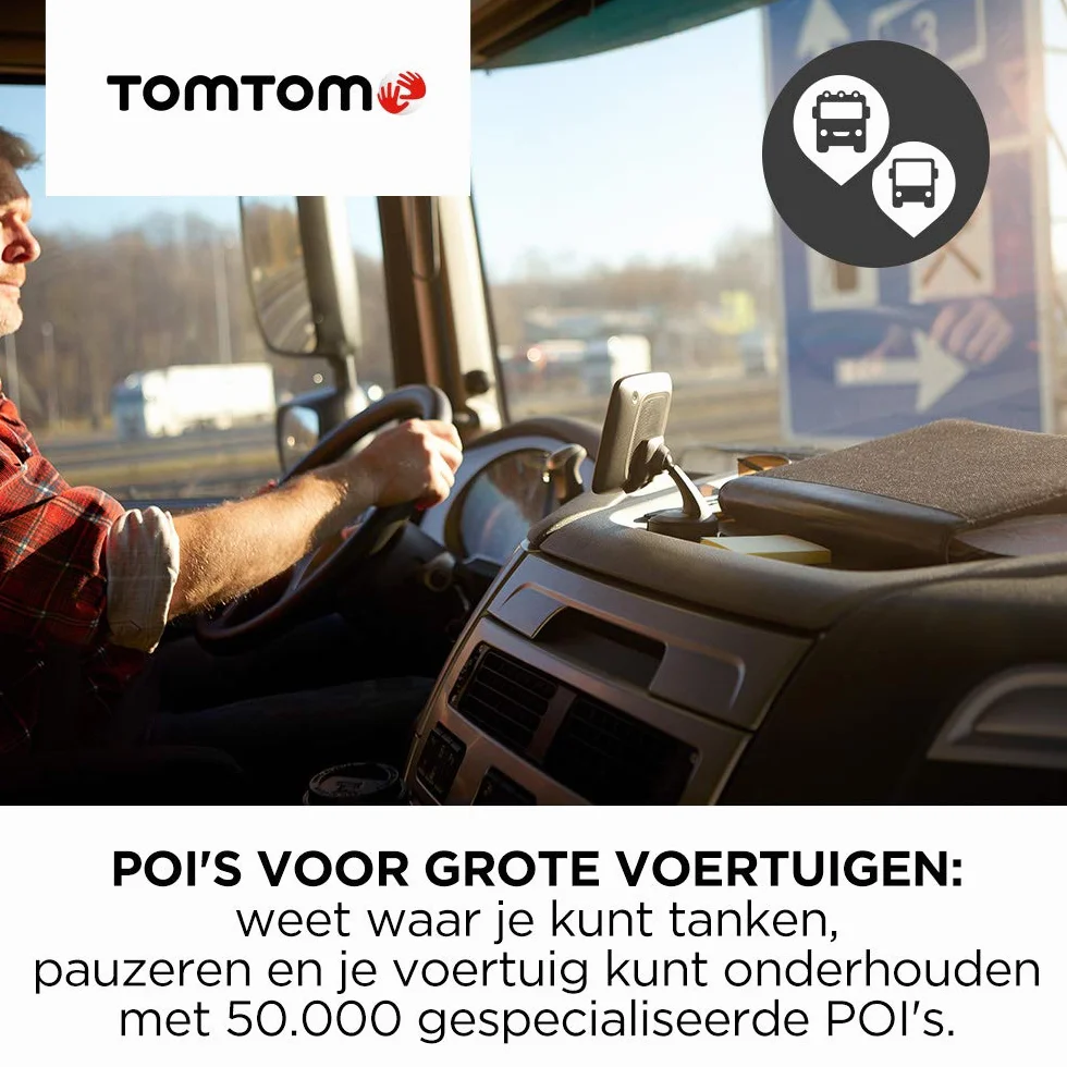 TomTom GO Professional 620 6 Pulgadas Navegación para Vehículos Grandes, Negro