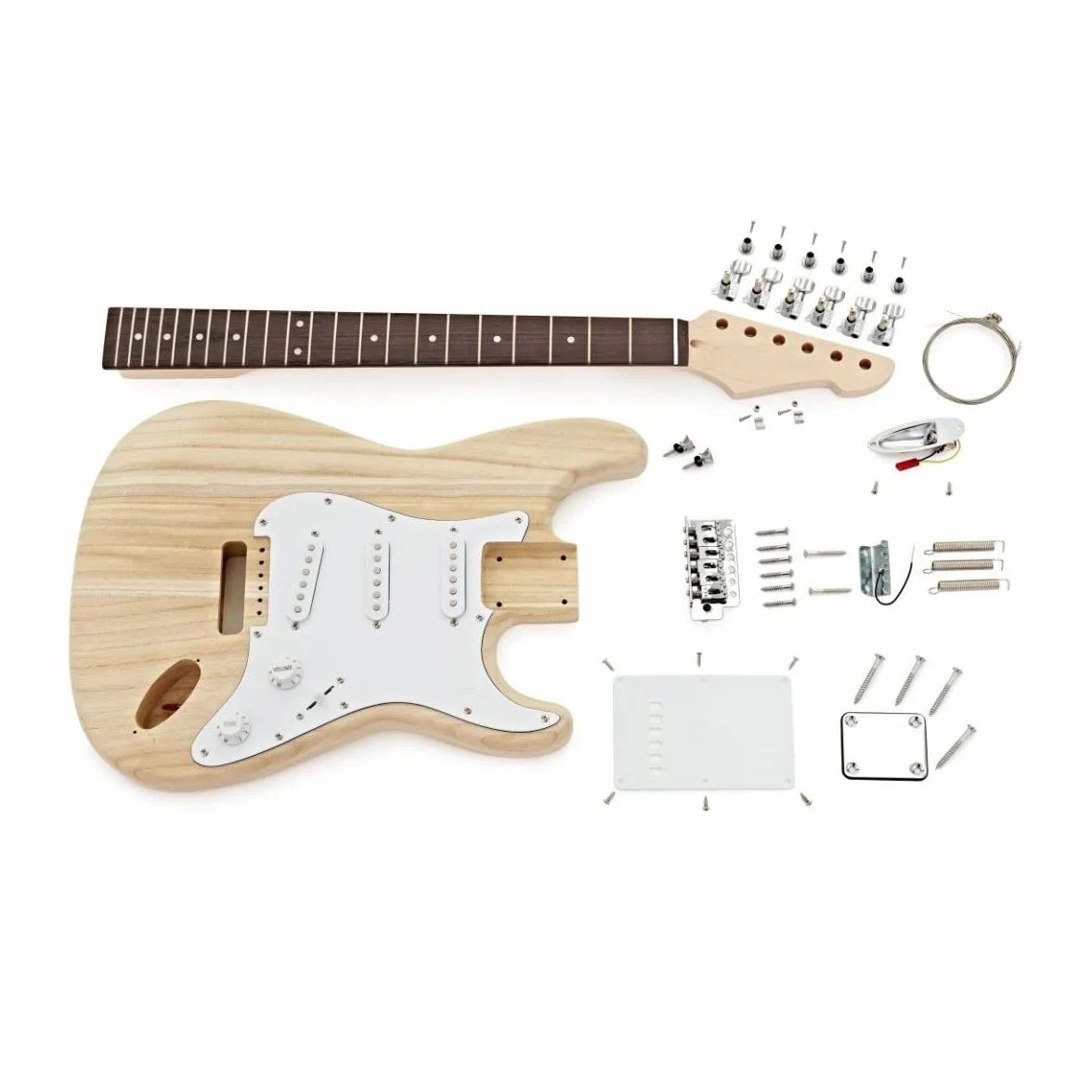 Kit de guitarra DIY - Construye tu propia guitarra eléctrica Pack de Gear4music