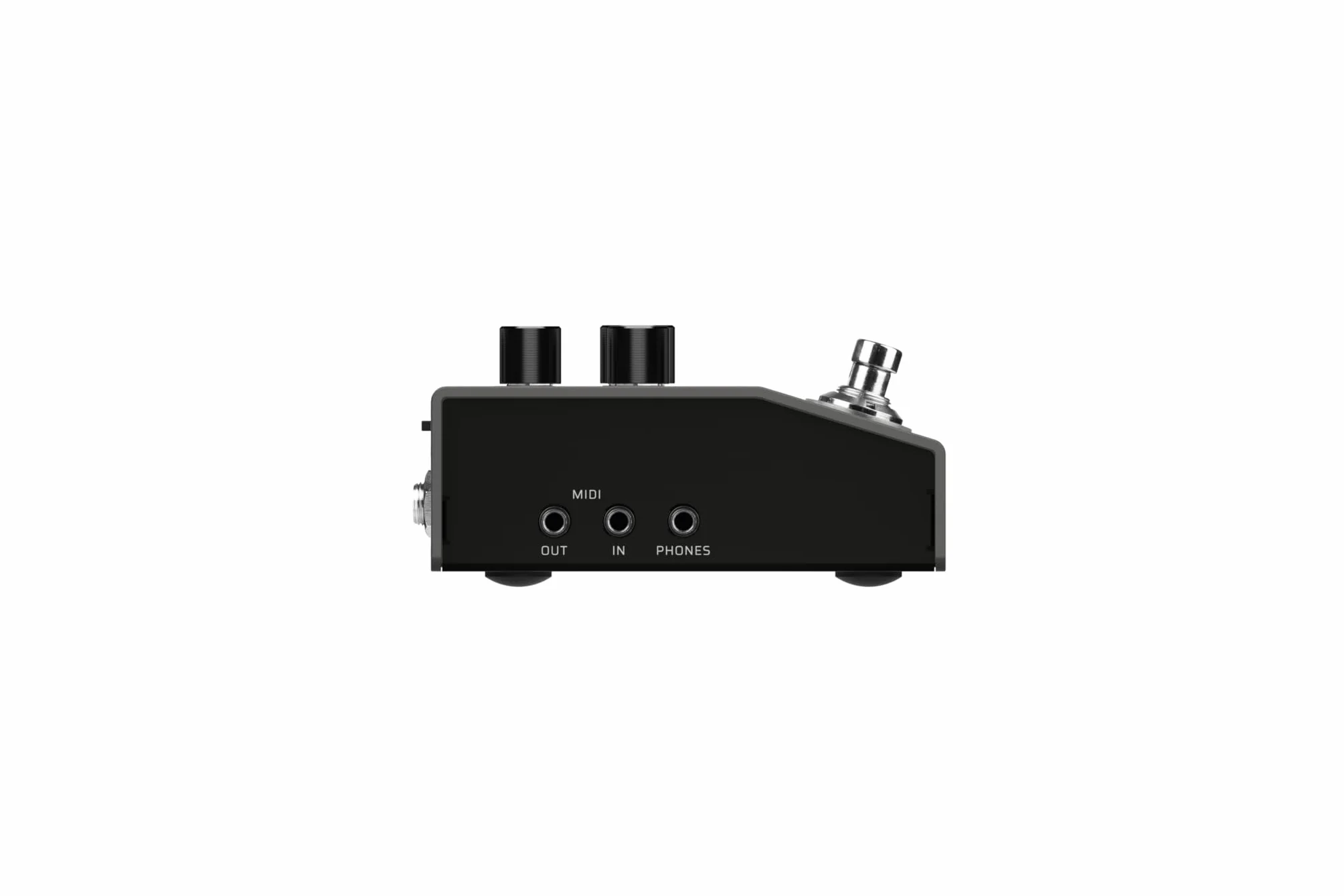 Valeton VLP-200 Pedal de looper doble para guitarra, bajo y voz (estación de loops, looper de guitarra, 2 canales, 24 bits, 99 proyectos, 7 h de grabación, 100 patrones de batería, MIDI), negro