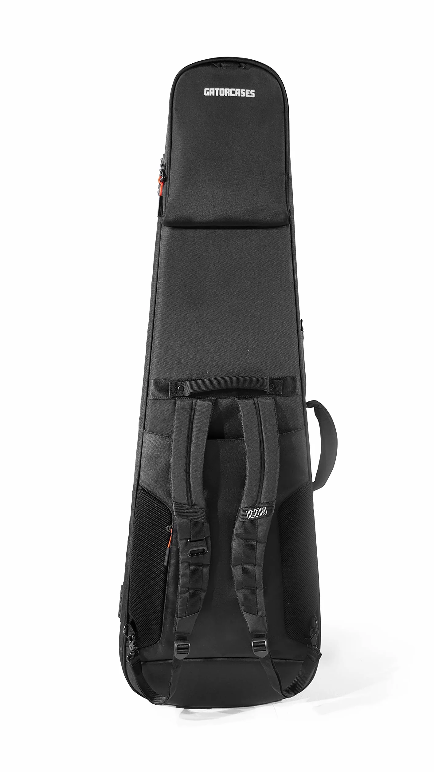 Gator Cases Icon Series Gig Bag Premium Resistente a la Intemperie para Bajos con Cremallera TSA; Negro (G-ICONBASS)