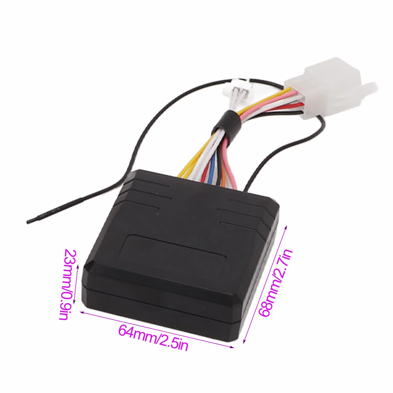 Sistema de Alarma de 2 Vías para Motocicleta, Alerta de Sonido de Vibración Antirrobo, Control Remoto LCD, Ahorro de Energía Antirrobo