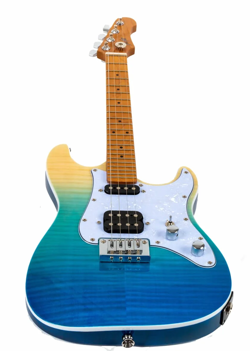 Pathfinder Tenor - Ukelele eléctrico, Color Azul