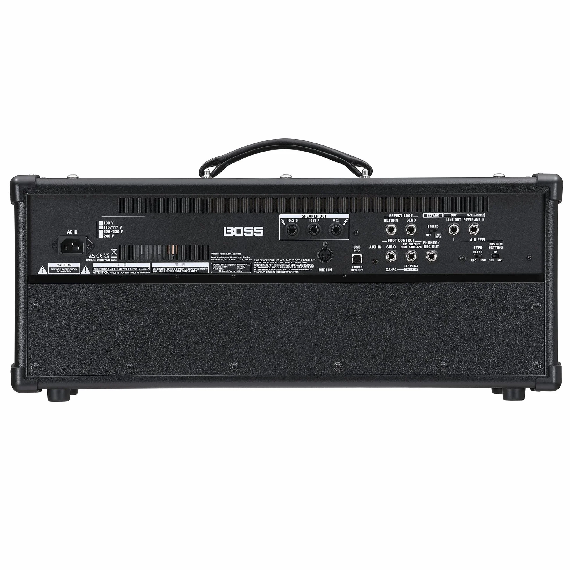 Amplificador de Guitarra BOSS Katana-Artist MkII Head | Cabezal de Amplificador de 100 vatios con Sonido prémium y exclusivas Herramientas para modelar el Sonido | Configuraciones Personalizadas