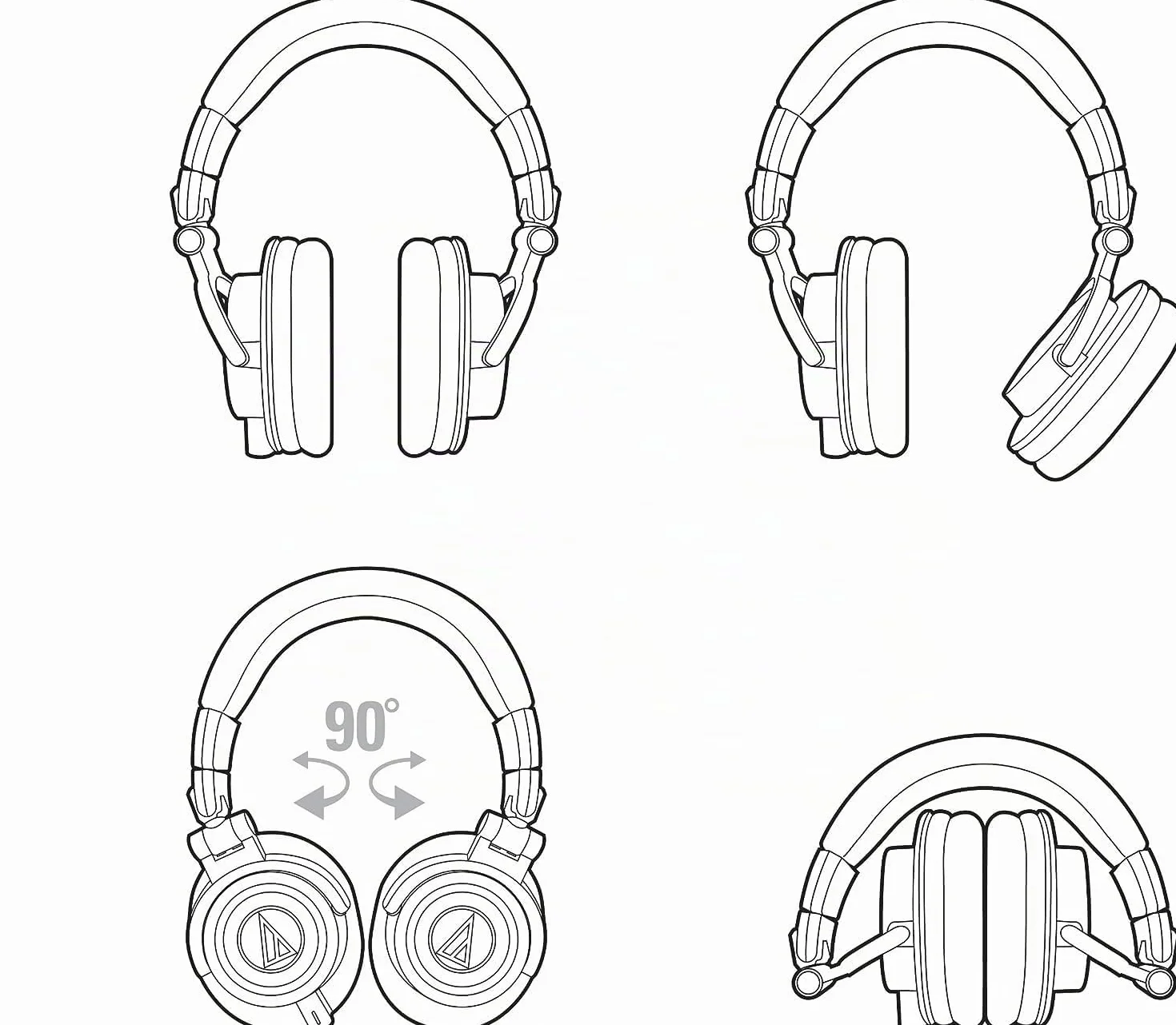Audio-Technica M50xGM Auriclares Profesionales Para Monitorizacoin (Exclusivo de Amazon)