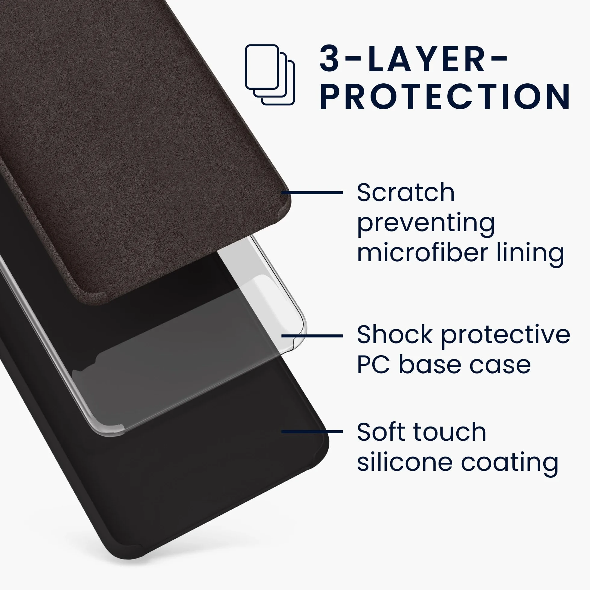 kwmobile Carcasa Compatible con OnePlus 6 Funda - Case TPU y Silicona antigolpes - Negro Mate