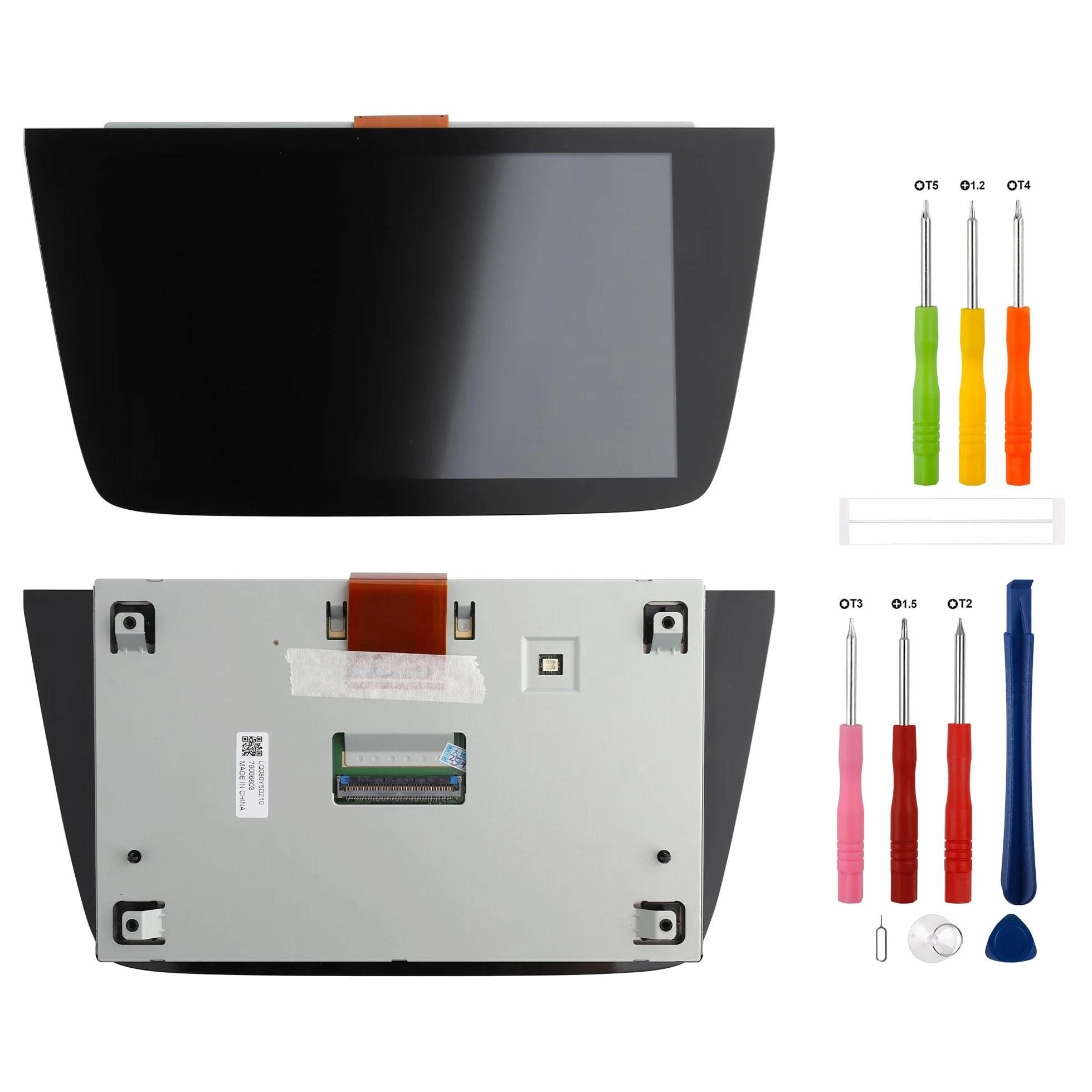 Pantalla LCD para Opel Vauxhall Navi 900 IntelliLink Navi Radio LCD compatible con Opel Astra K MK7 LQ080Y5DZ10 piezas de repuesto con herramientas gratuitas de 8 pulgadas