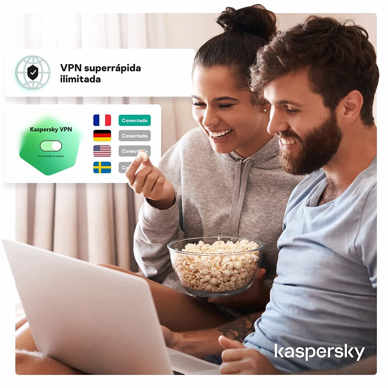 Software de Gestión Kaspersky Premium 5 Dispositivos Caja 1 año ESP