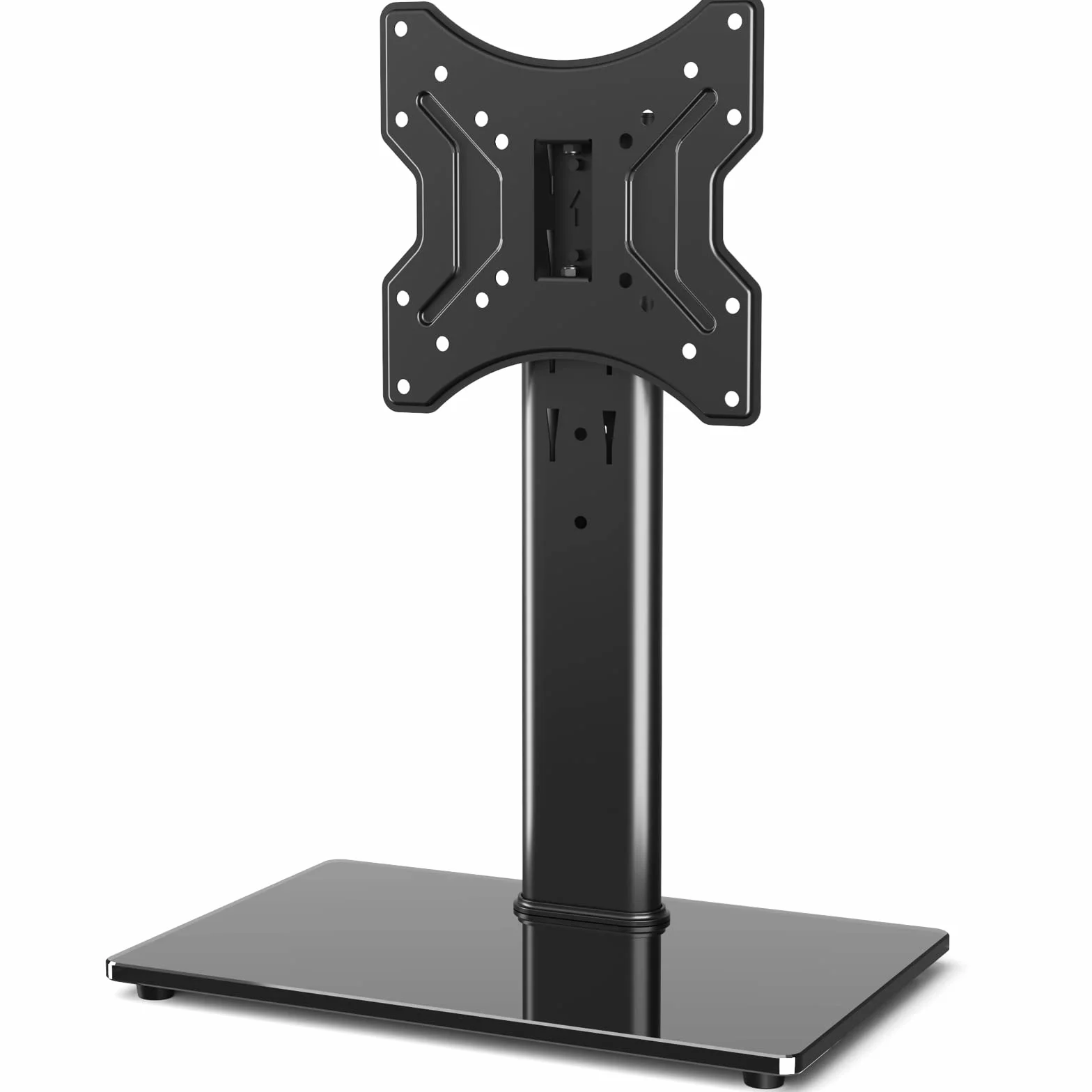 RFIVER Soporte Pie TV de Mesa Peanas para TV de 23 a 43 Pulgadas con Giratorio y Altura Ajustable | MAX vesa 200 x 200 mm 30KG