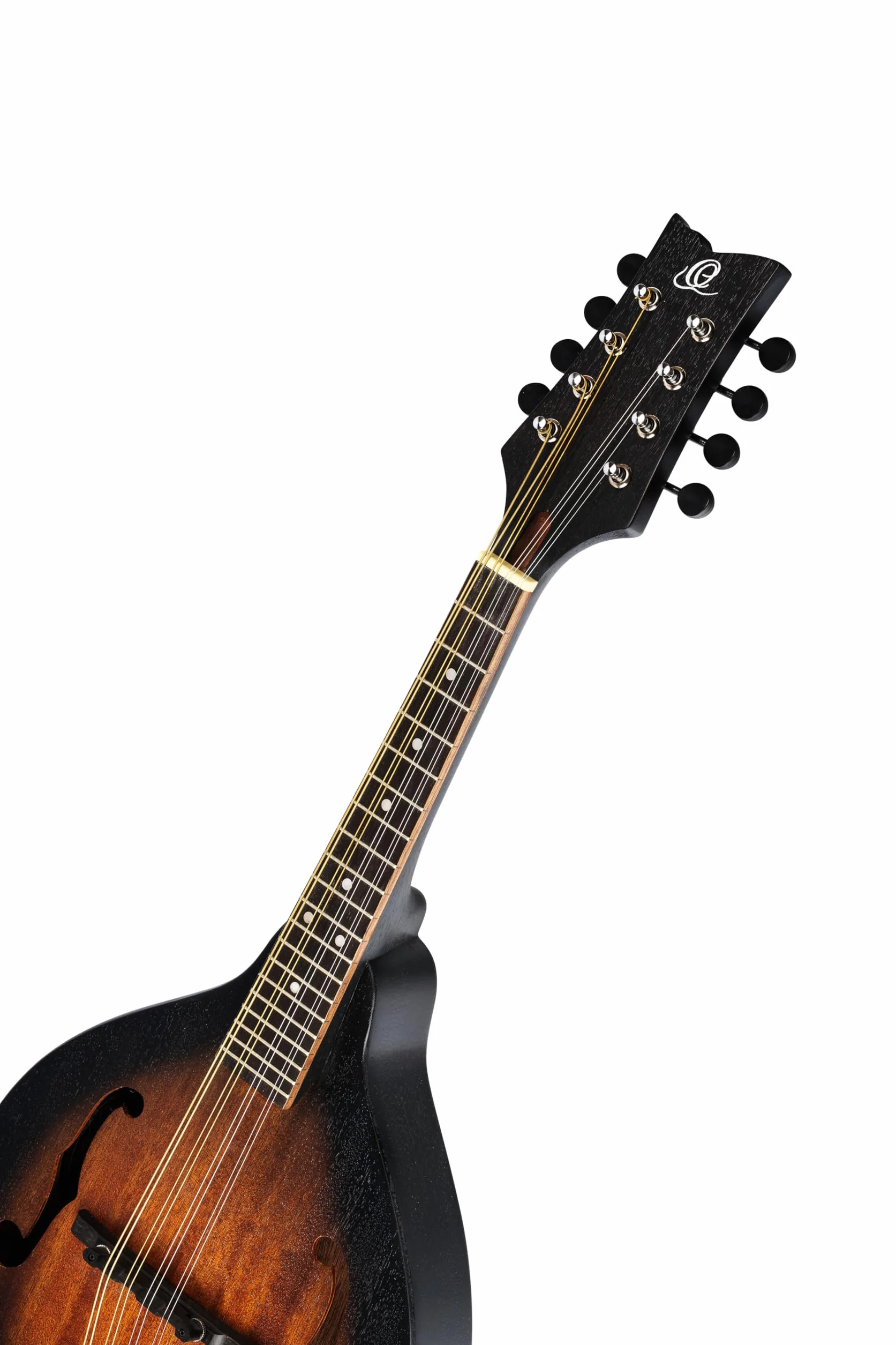 Ortega Caoba mandolina, acabado satinado Sunburst Poro Abierto de época, RMA5VS