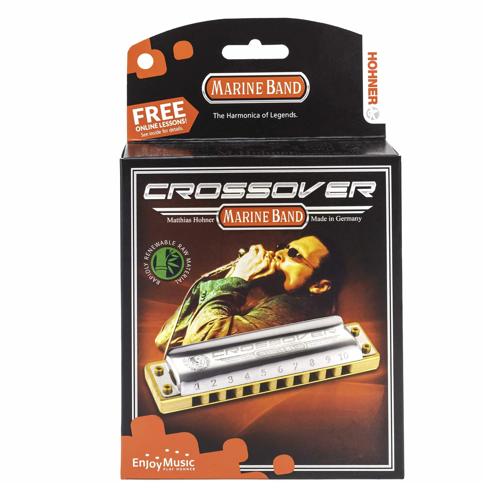 Hohner Armónica Marine Band Crossover 2009/20A (M2009BX-A)
