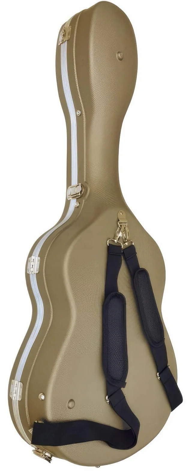 cibeles Estuche ABS para Guitarra Clásica, Marca (Dorado)