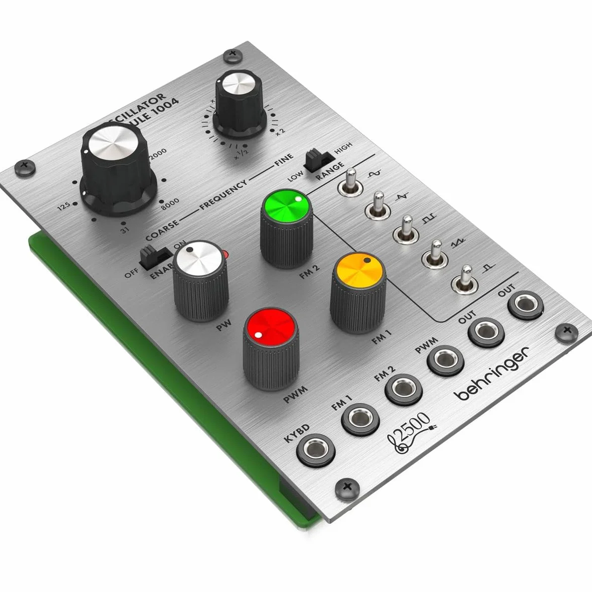 Behringer OSCILLATOR MODULE 1004 Legendario módulo VCO de doble núcleo de la serie 2500 para Eurorack