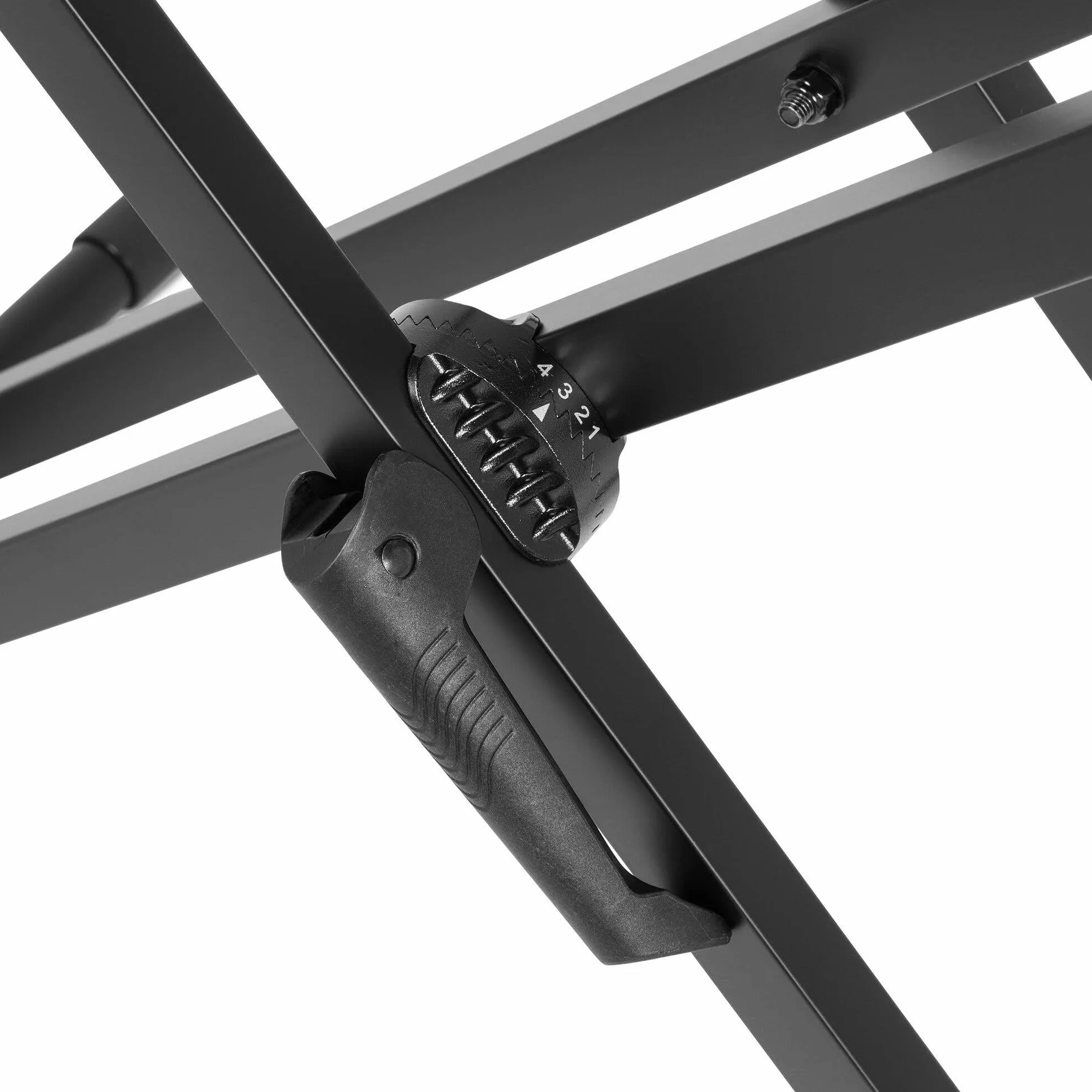 Vonyx DBE100 – Cabina DJ Plegable de 1 m de Ancho con Altura Regulable 80-99,2 cm, Mesa DJ portátil de Aluminio Negro con Lycra Negra ignífuga y Bolsa Transporte para DJ móvil
