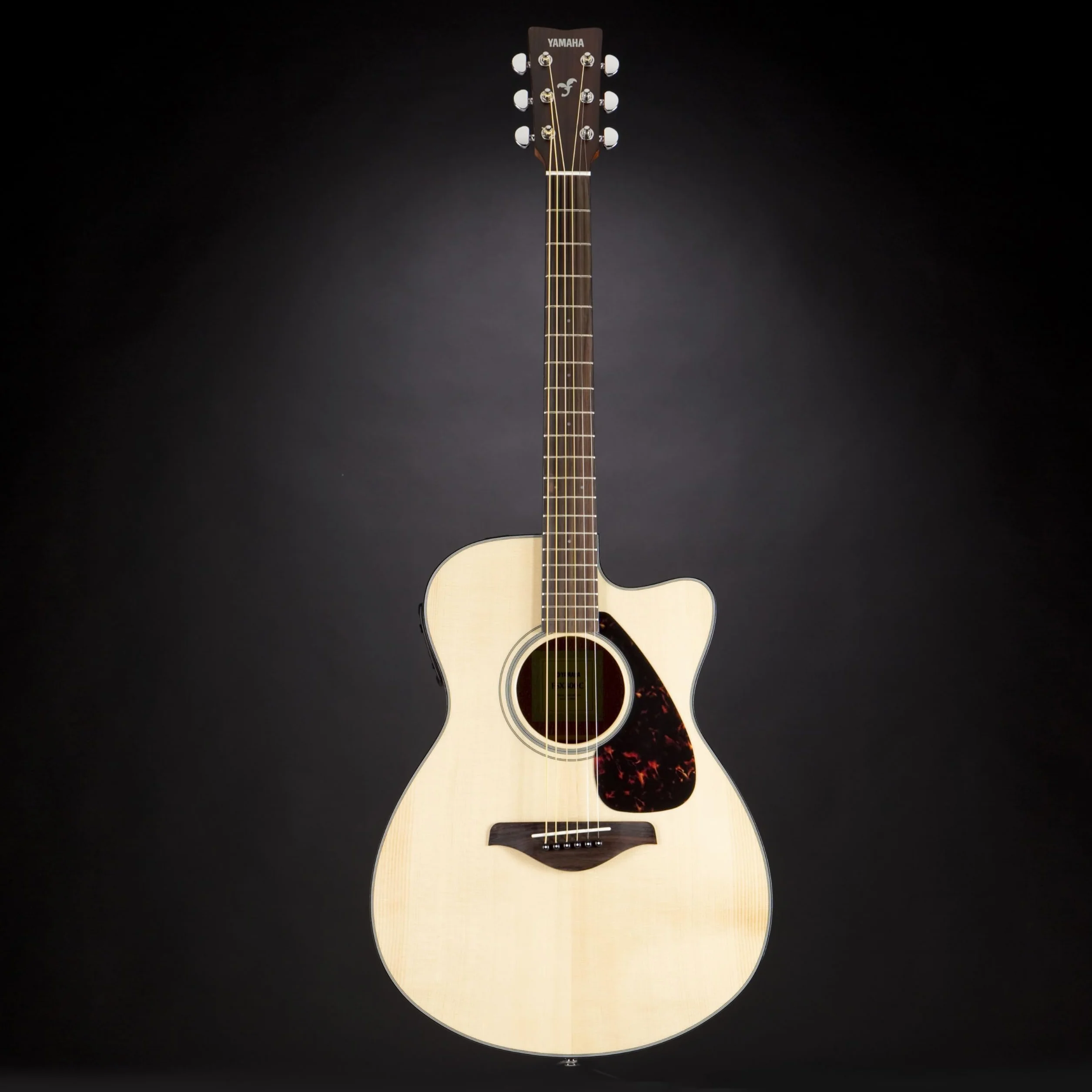 YAMAHA FSX800C - Guitarra eléctrica acústica, Marrón (Natural)