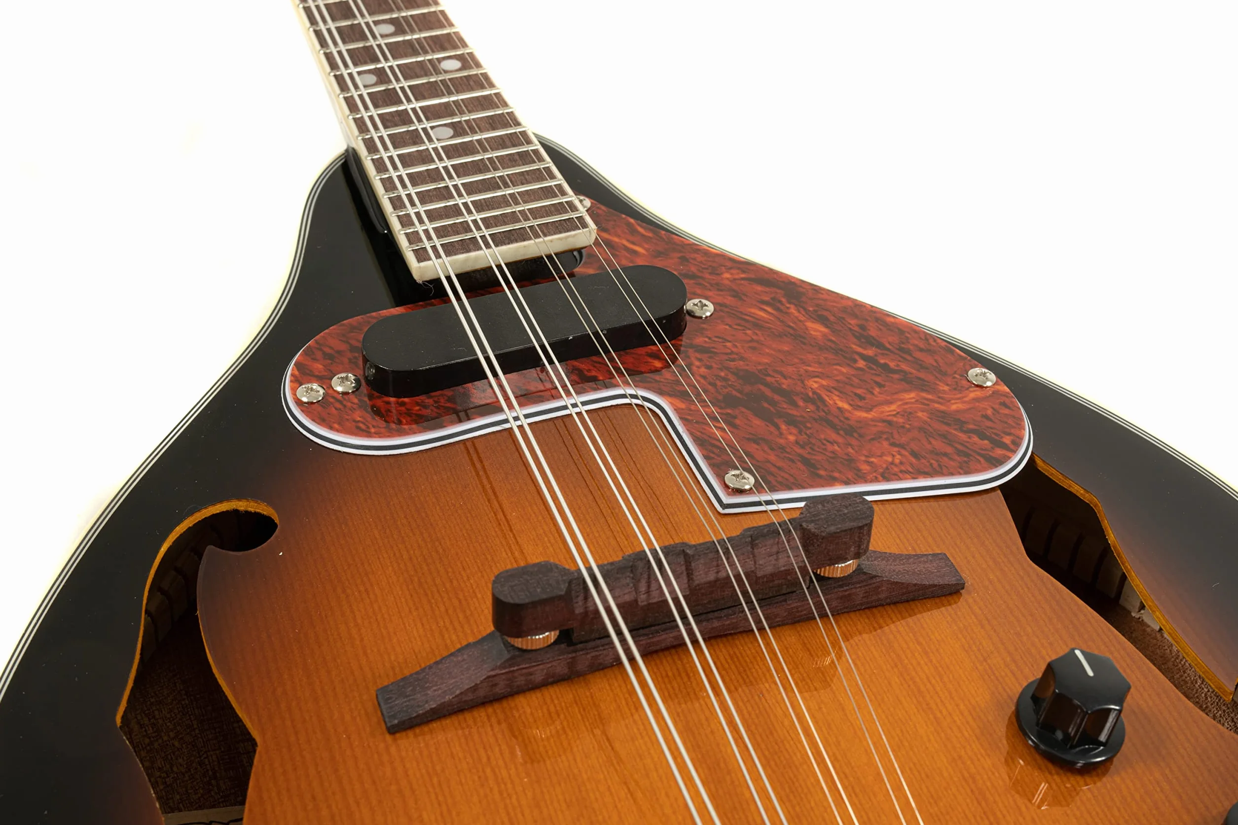 GEWA Mandolina electroacústica A-1 Select - Tapa de abeto - Fondo/aros de caoba - Pastilla con control de volumen y tono - Incl. estuche premium - Acabado brillo Vintage Sunburst