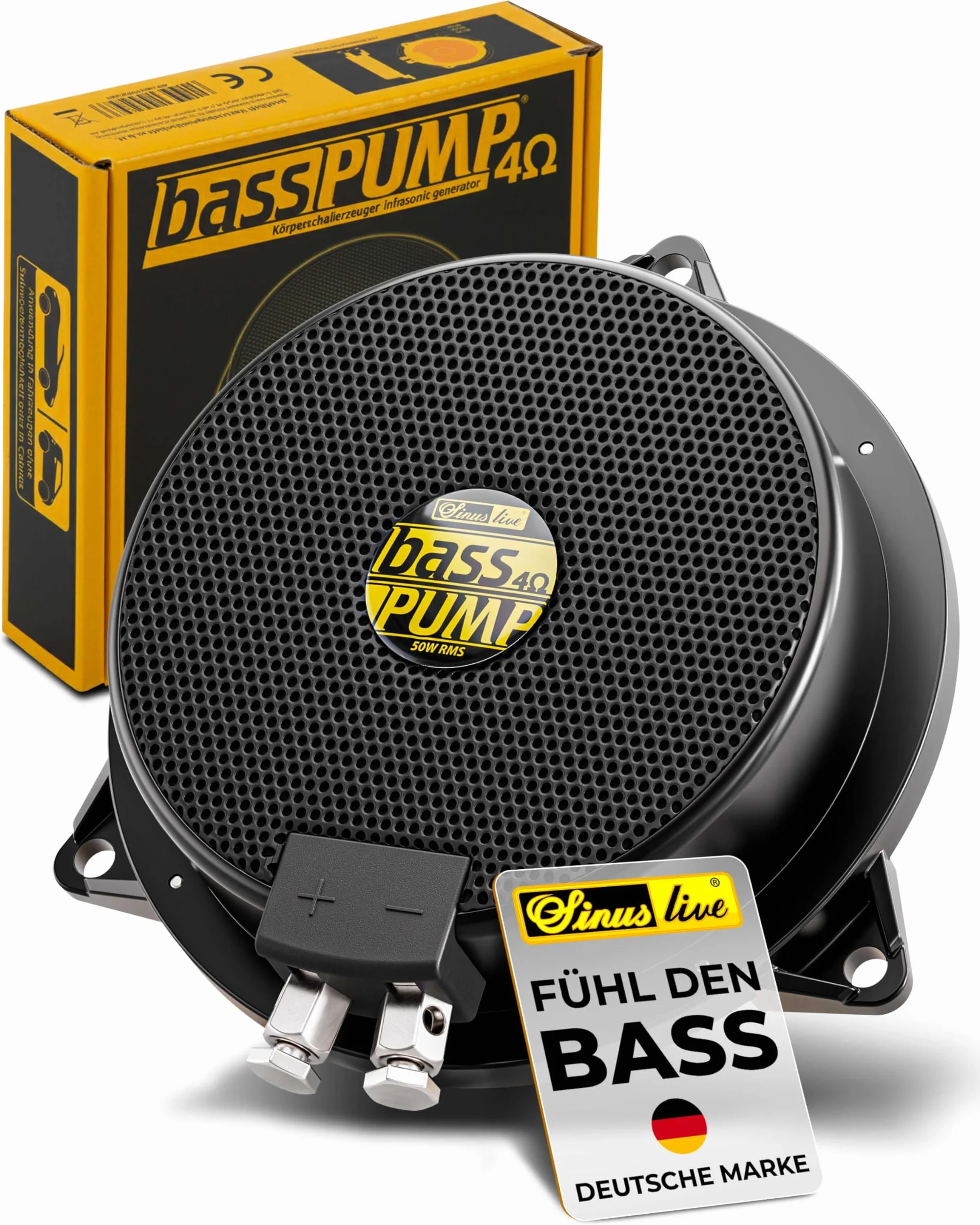 ProfiHiFi Sinuslive BassPUMP III 4 Ohm 130 x 50 mm