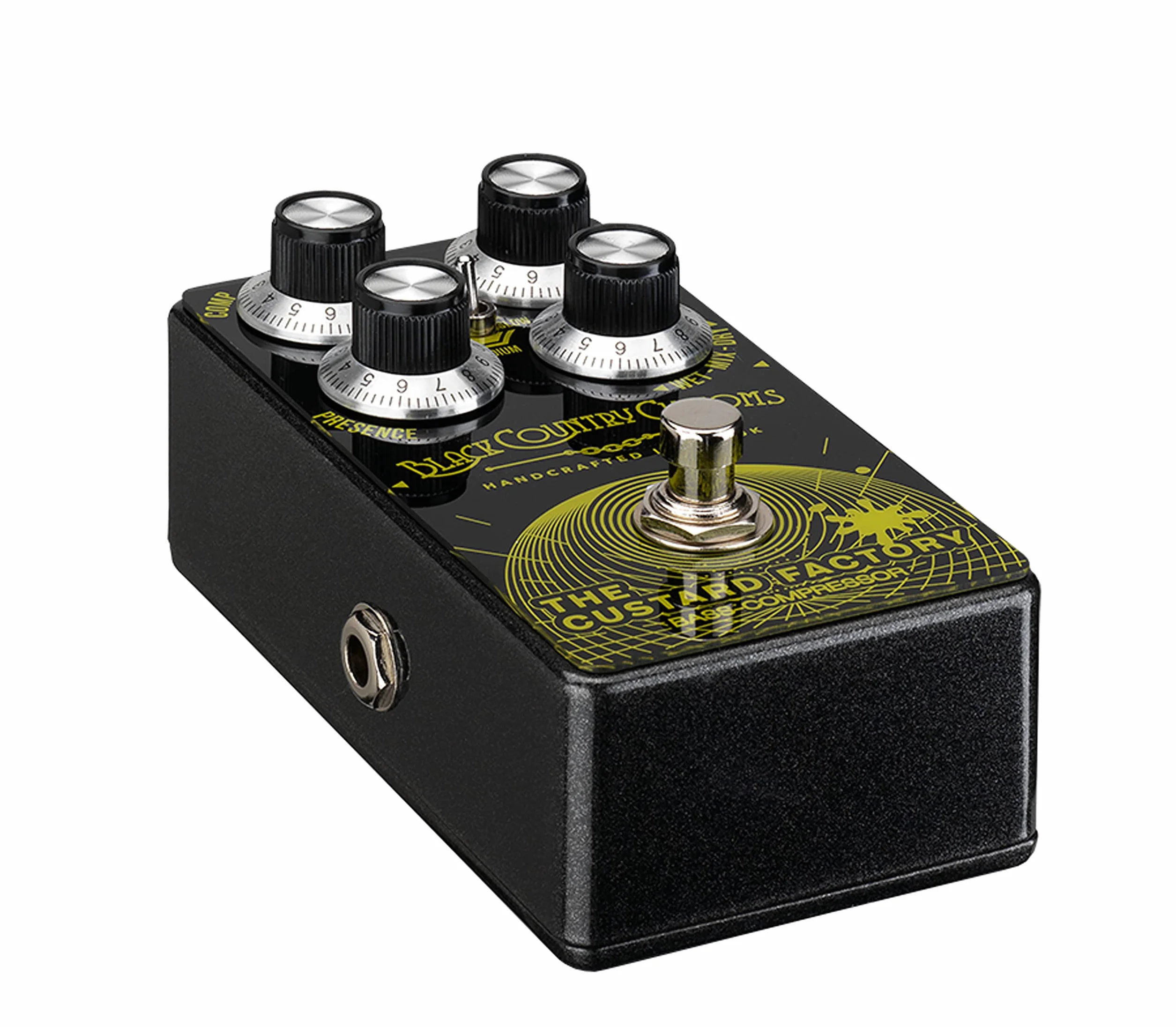 Laney - Pedal de efecto bajo Black Country Customs The Custard Factory Compressor Boutique, (BCC-TCF) Pedal compresor para bajo