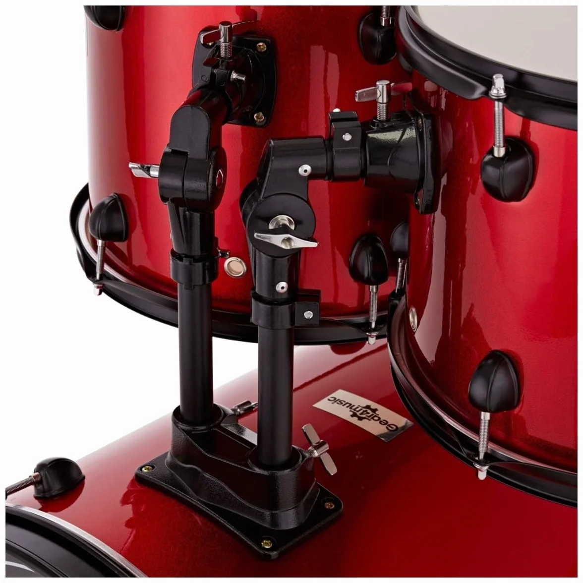 Batería de Principiantes Tamaño Completo BDK-1 de Gear4music Roja
