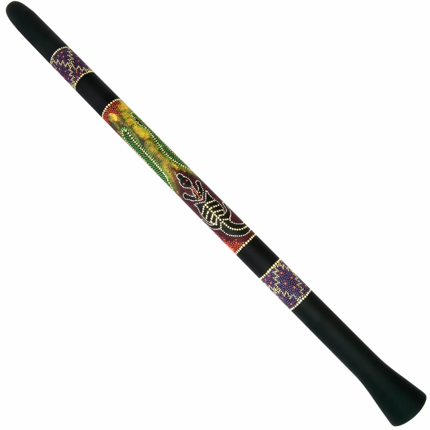 MDI001 - Didgeridoo de PVC, diseño de serpiente
