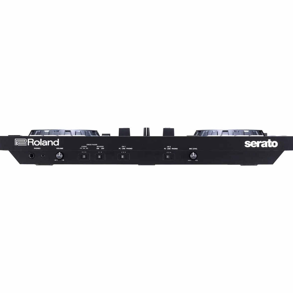 Controlador de DJ Roland DJ-505 — Dos canales y Deck Select para hasta cuatro decks — Controlador de DJ de gama alta en formato compacto