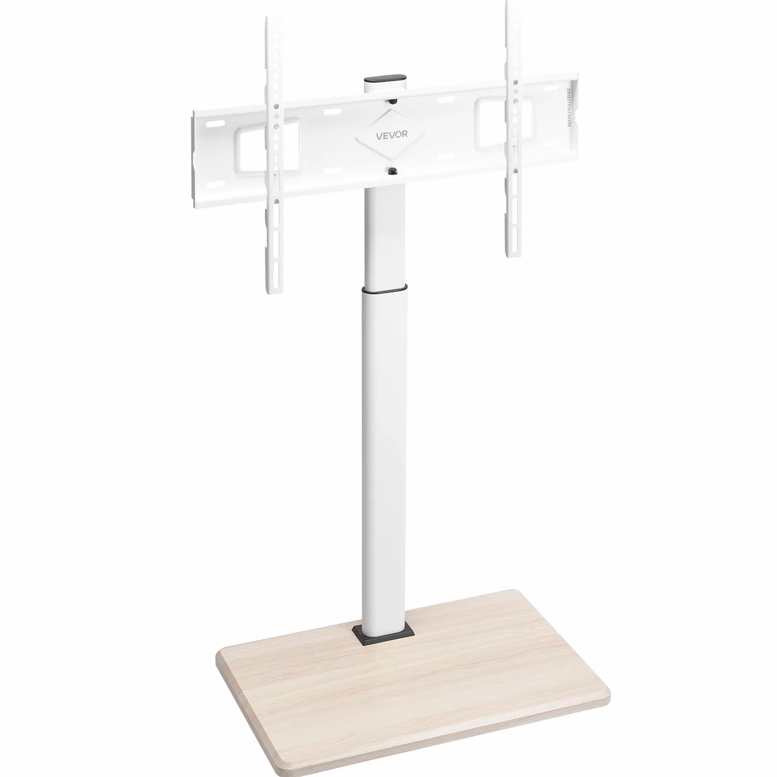 VEVOR Soporte de TV con Ruedas para Televisores 812,8-1778 mm 45 kg, Rotación 25° Izquierda Derecha, Altura Ajustable, Estante