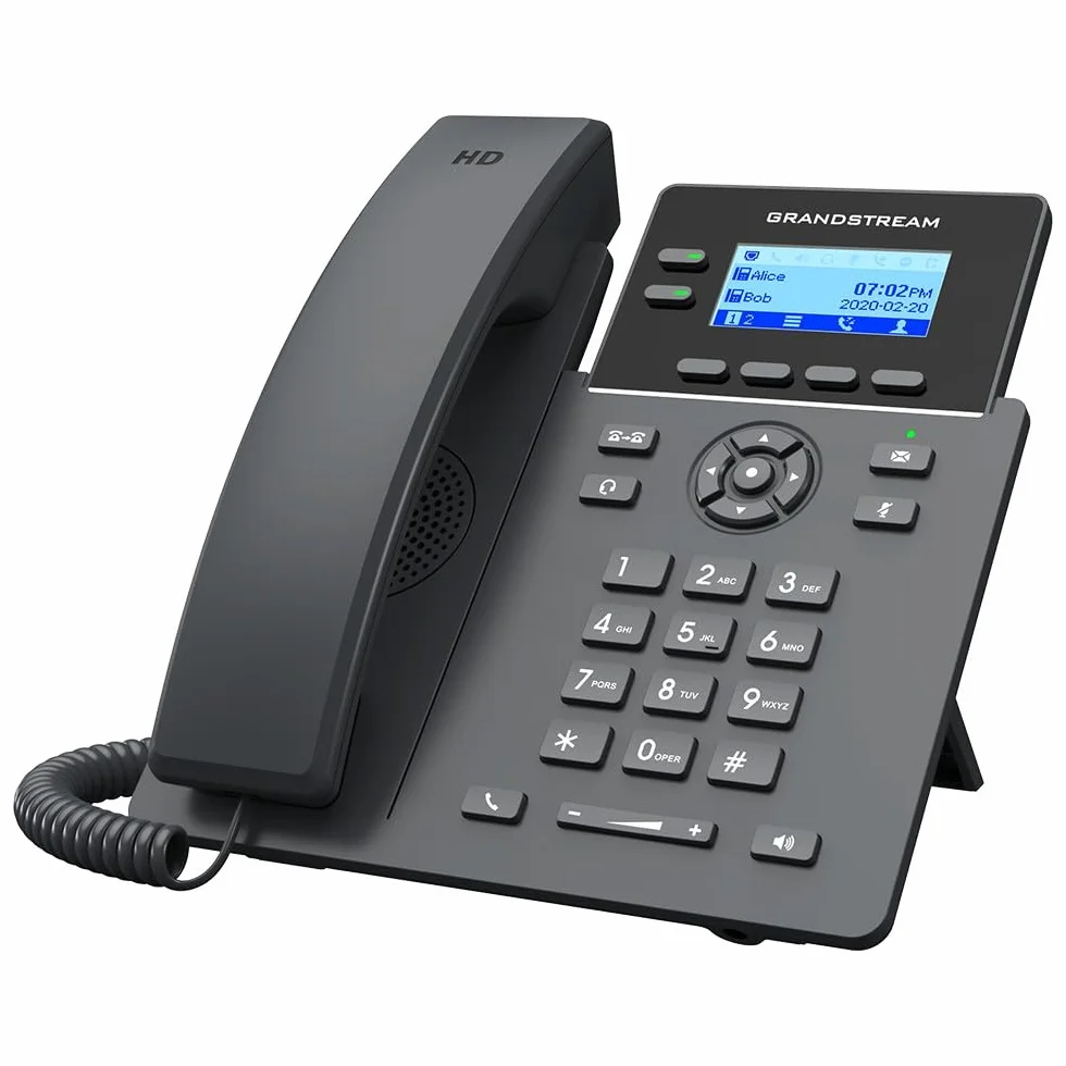 Grandstream IP Phone GRP2602G PoE 2xGB ZTP 2 líneas