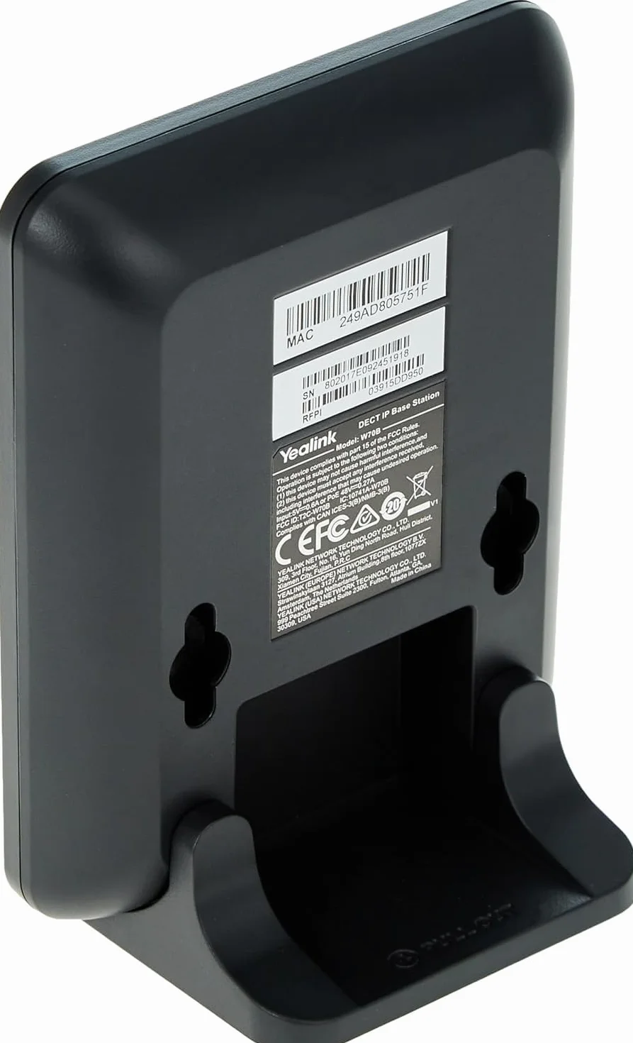 Yealink W70B Base DECT Negro
