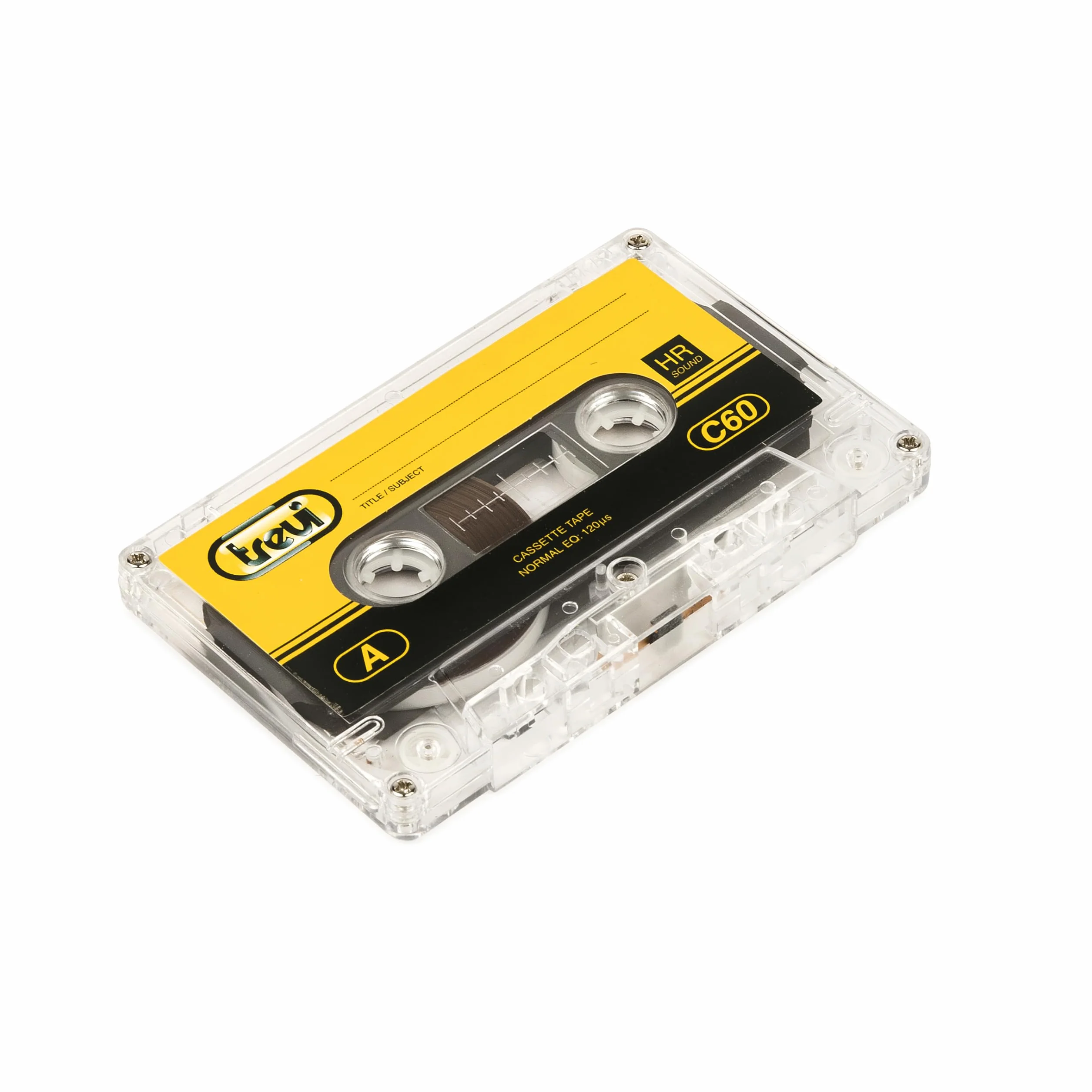 Trevi C60 HR Pack 4 Audio Cassette 60 min Cinta de Audio/Video