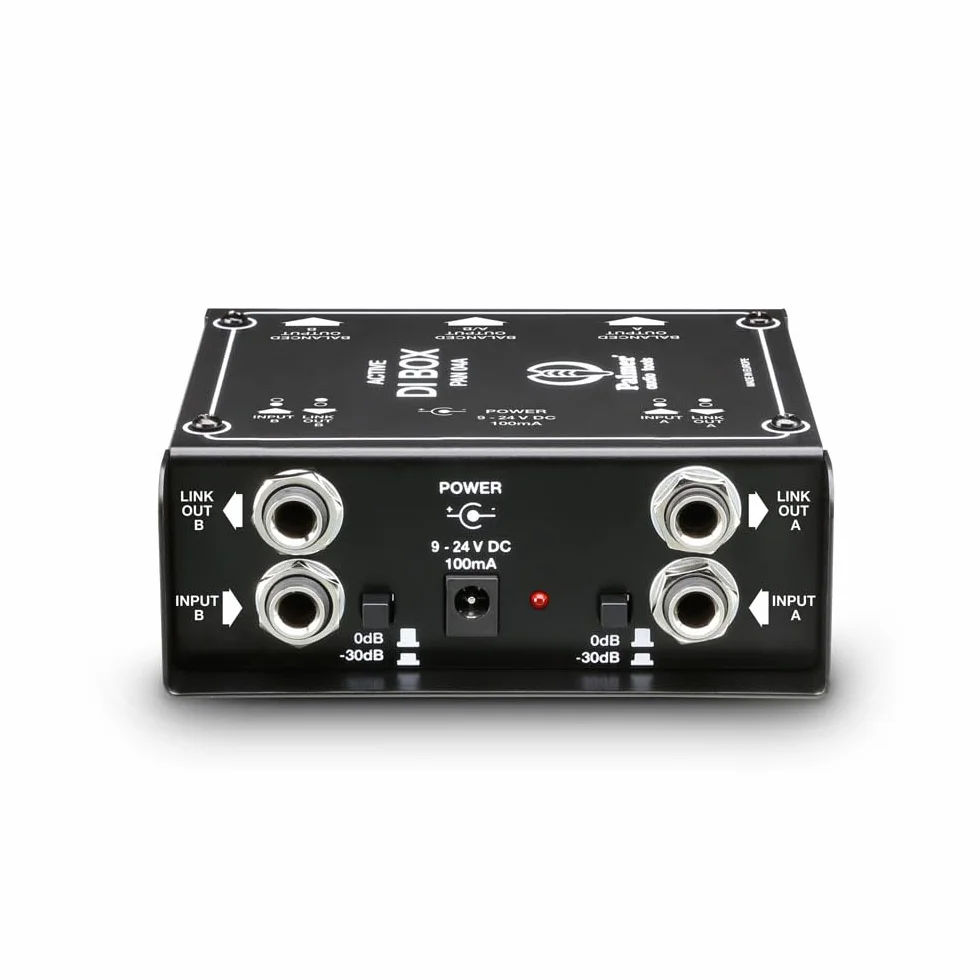 Palmer PAN 04 A - Caja de inyección directa activa de 2 canales