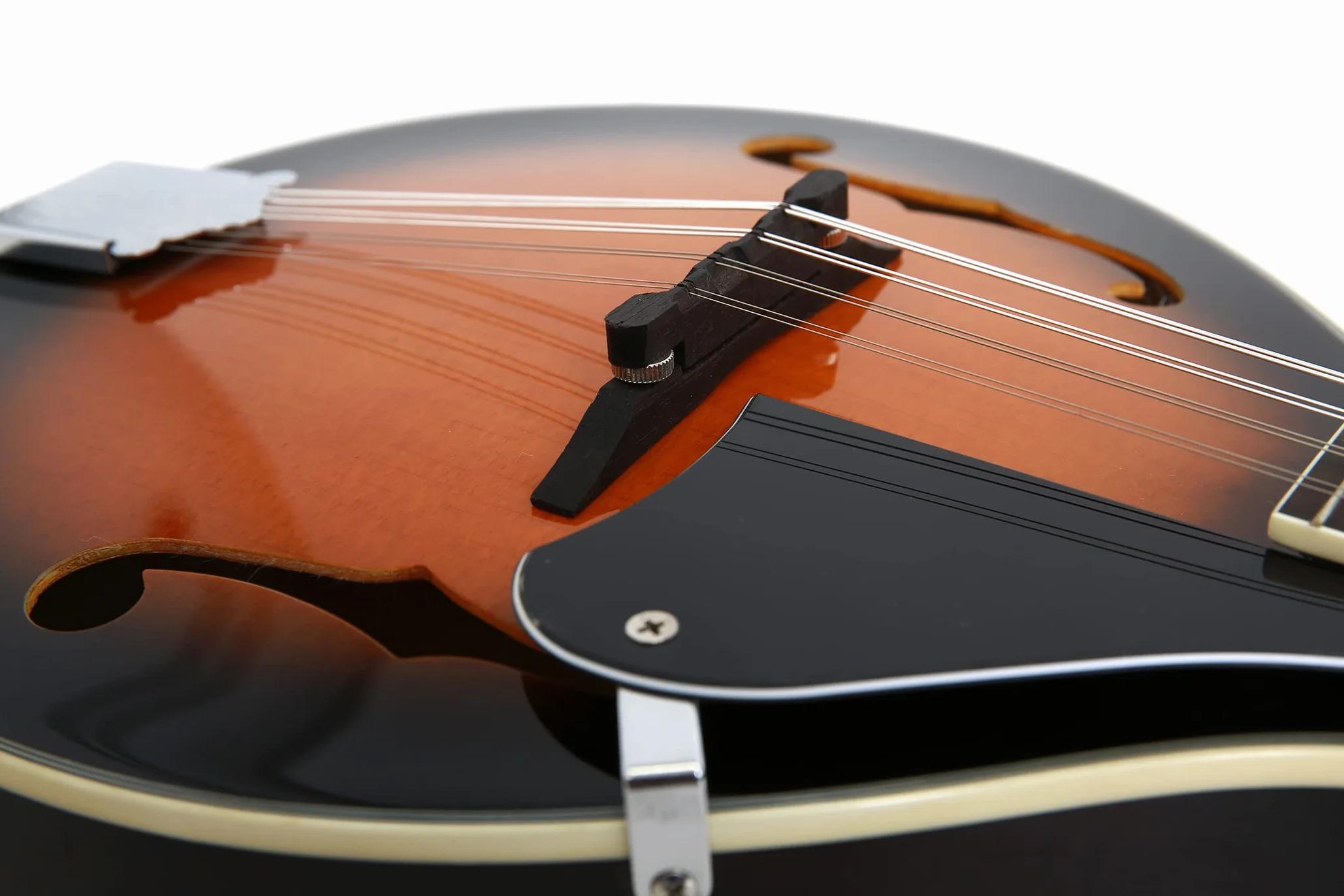 GEWA Mandolina A-1 Select - Tapa de abeto - Fondo/aros de arce - Orificios en F - Incl. estuche premium - Acabado brillo Vintage Sunburst