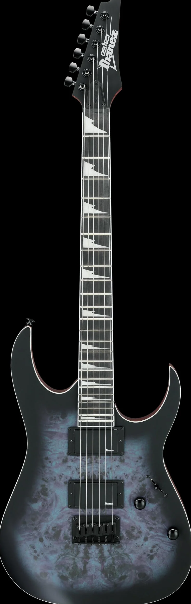 Ibanez Gio GRG121PAR-KBF Deep Dusk Burst Flat Signature - Guitarra eléctrica